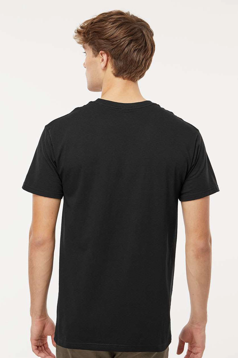 M&O Mens Gold Soft Touch Short Sleeve Crewneck T-Shirt - Black