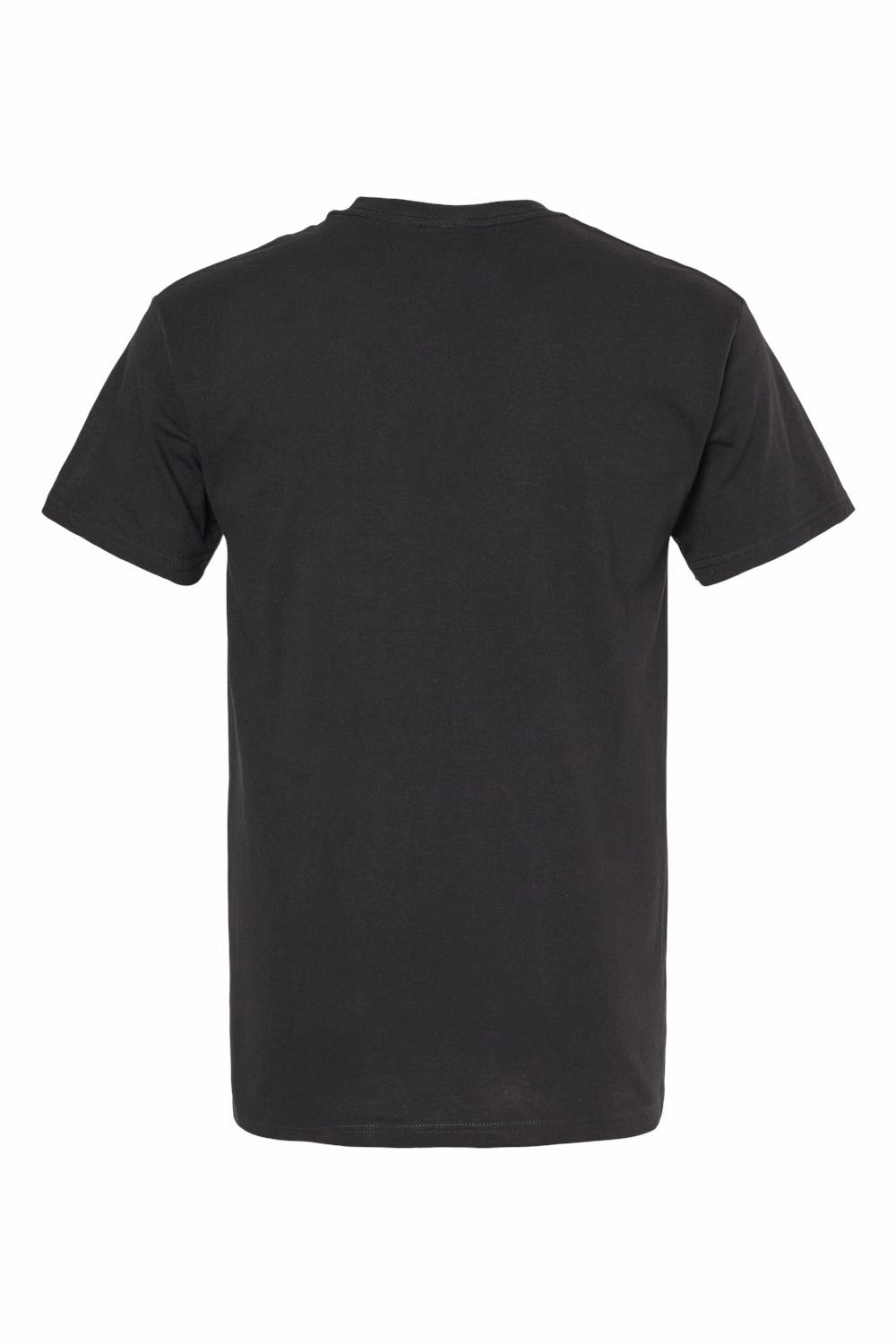 M&O Mens Gold Soft Touch Short Sleeve Crewneck T-Shirt - Black