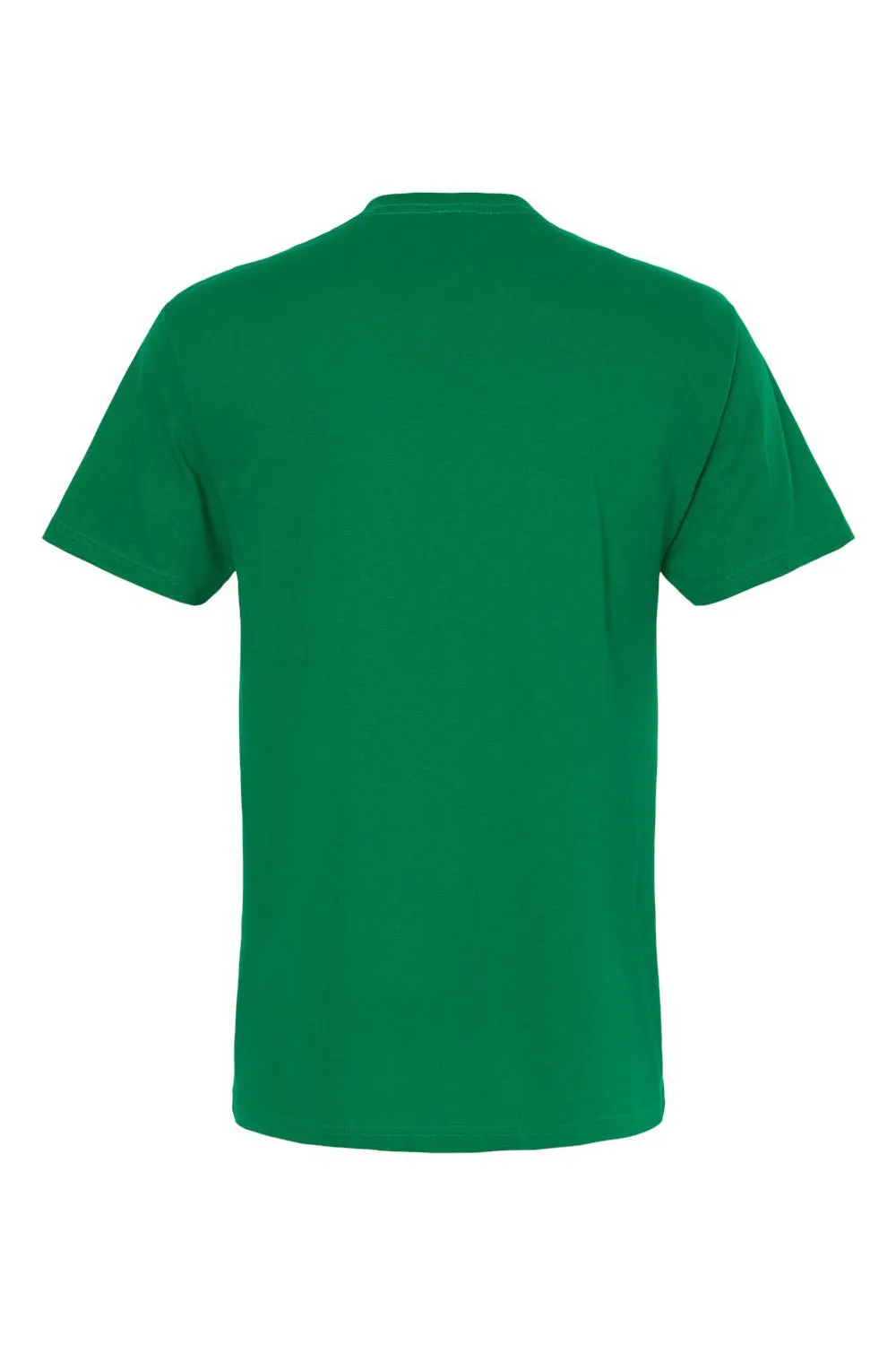 M&O Mens Gold Soft Touch Short Sleeve Crewneck T-Shirt - Fine Kelly Green
