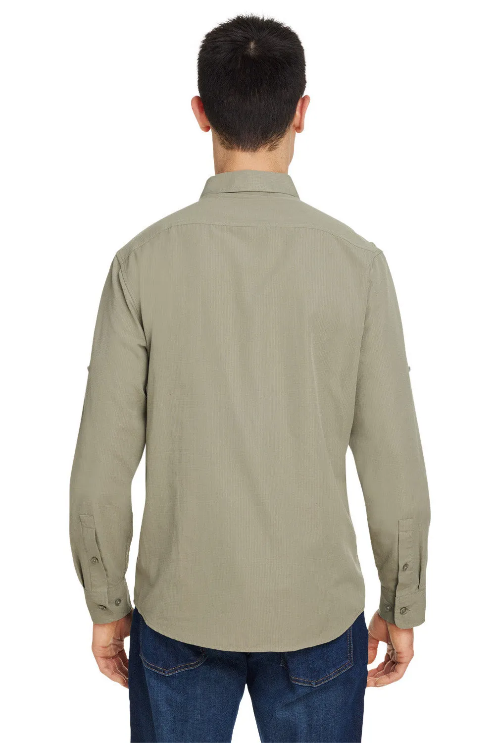 Marmot Mens Aerobora Long Sleeve Button Down Shirt w/ Pocket - Vetiver - Closeout