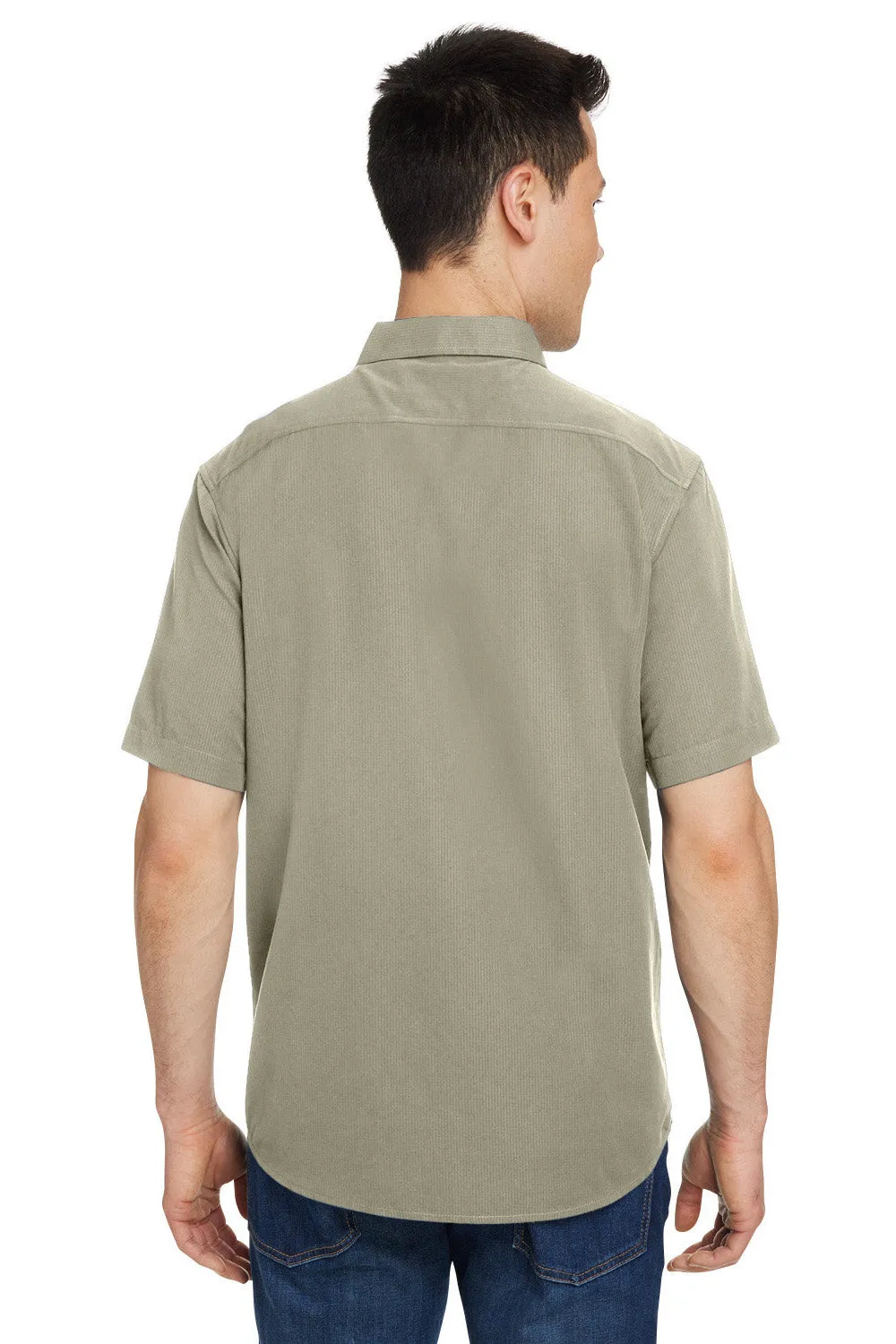Marmot Mens Aerobora Short Sleeve Button Down Shirt w/ Pocket - Vetiver - Closeout