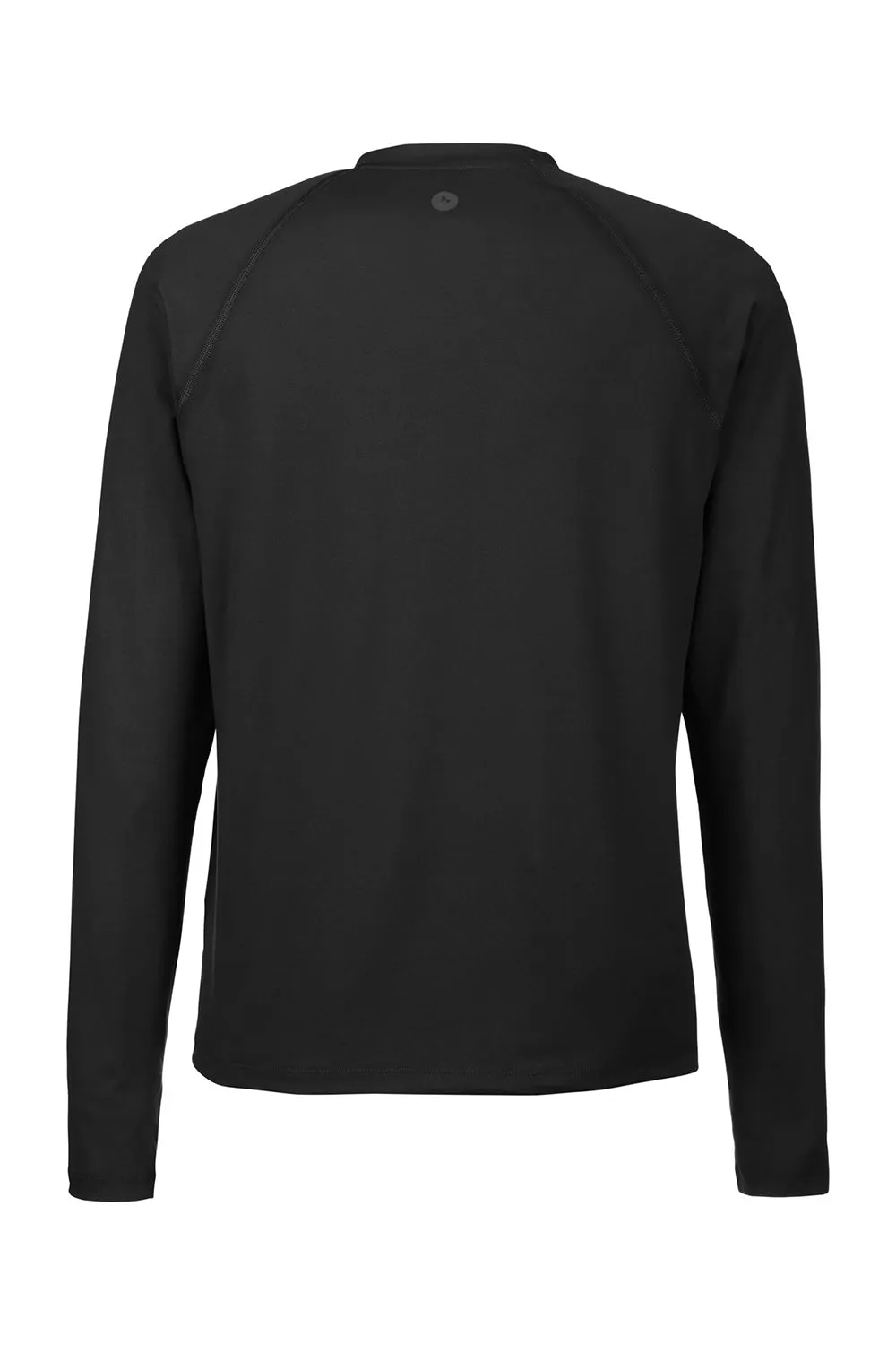 Marmot Mens Windridge Moisture Wicking Long Sleeve Crewneck T-Shirt - Black