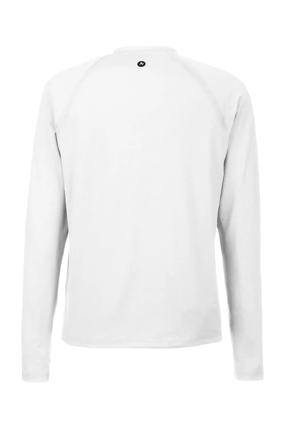 Marmot Mens Windridge Moisture Wicking Long Sleeve Crewneck T-Shirt - White