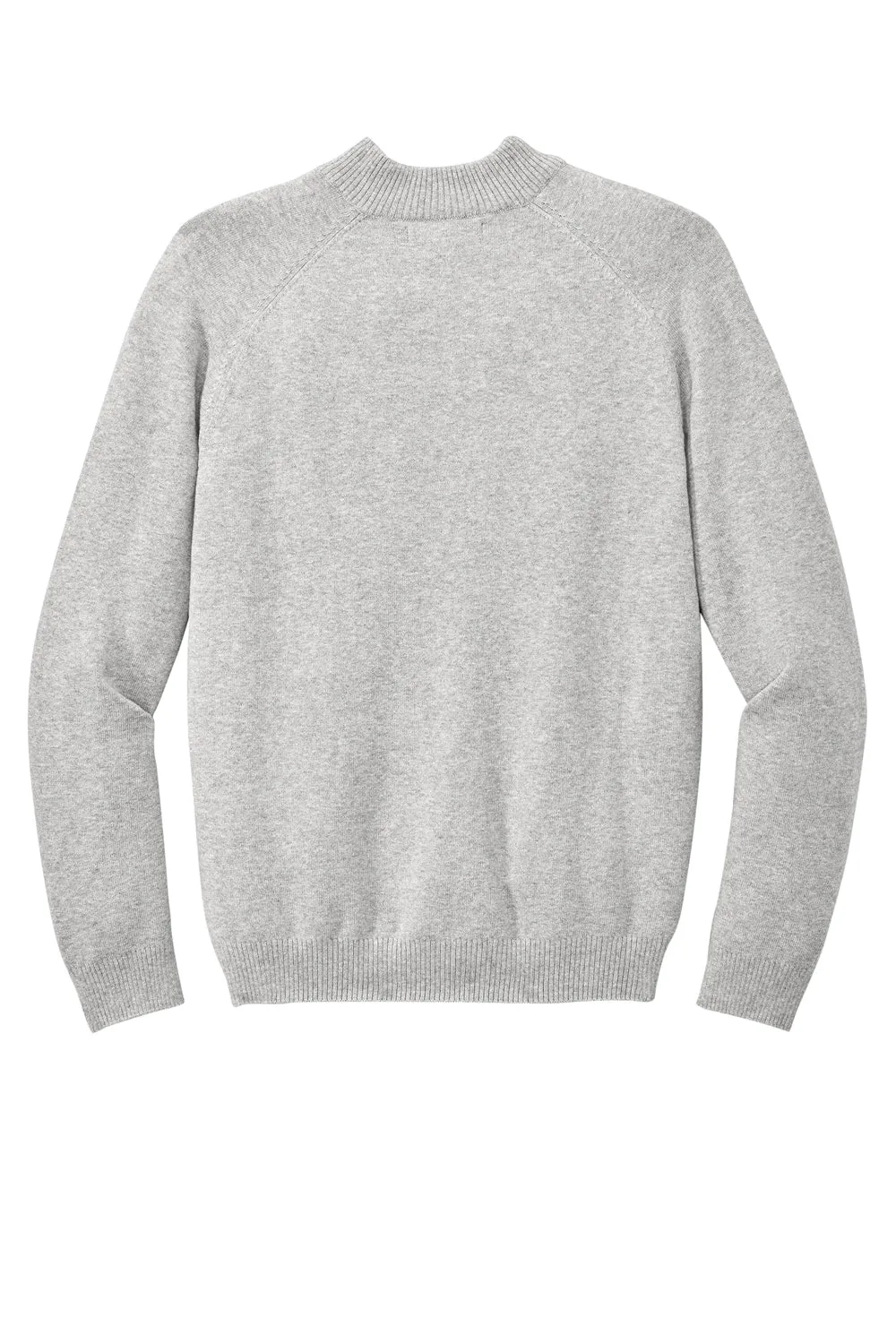 Mercer Mettle Mens 1/4 Zip Sweater - Heather Gusty Grey