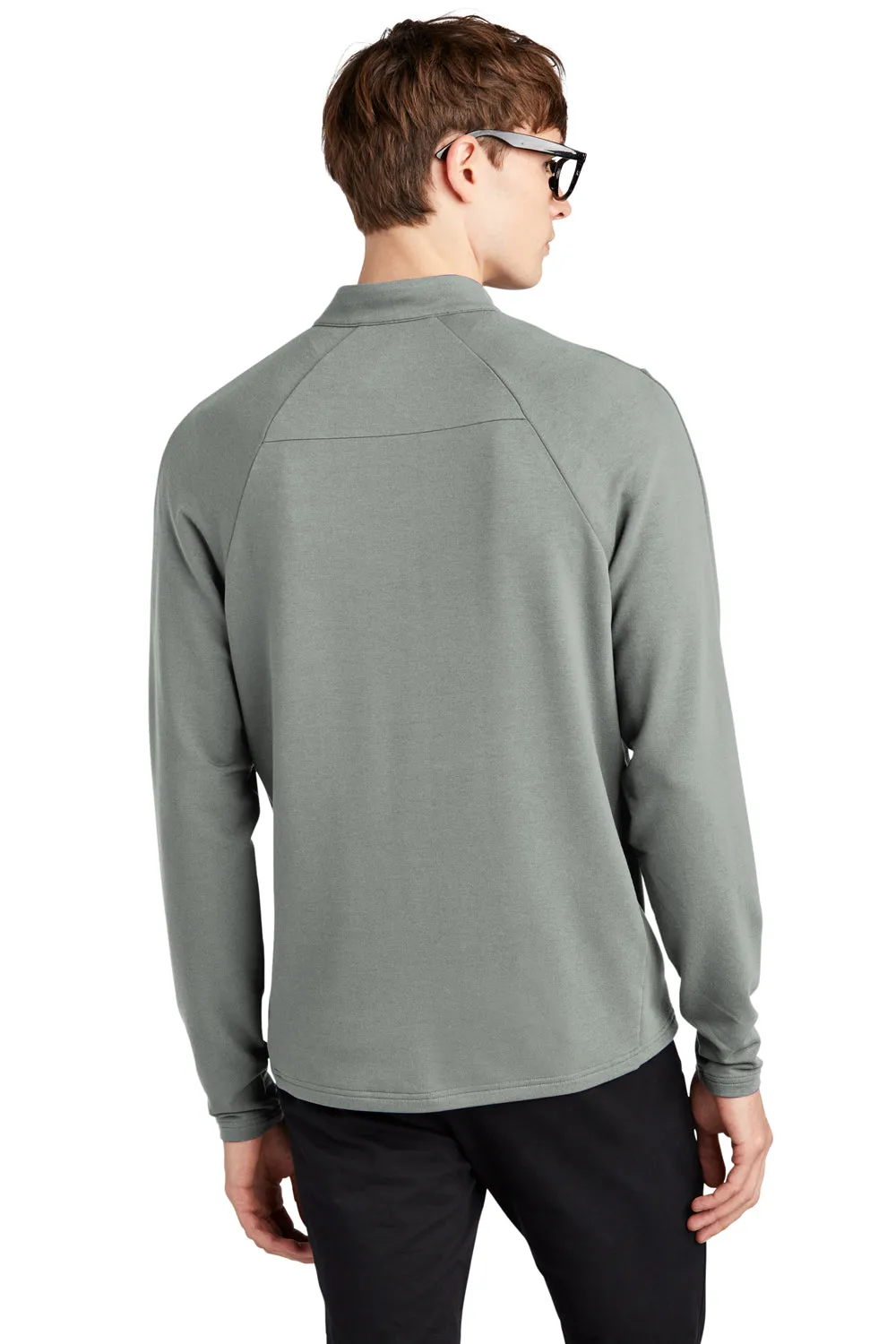 Mercer Mettle Mens Stretch 1/4 Zip Sweatshirt - Gusty Grey