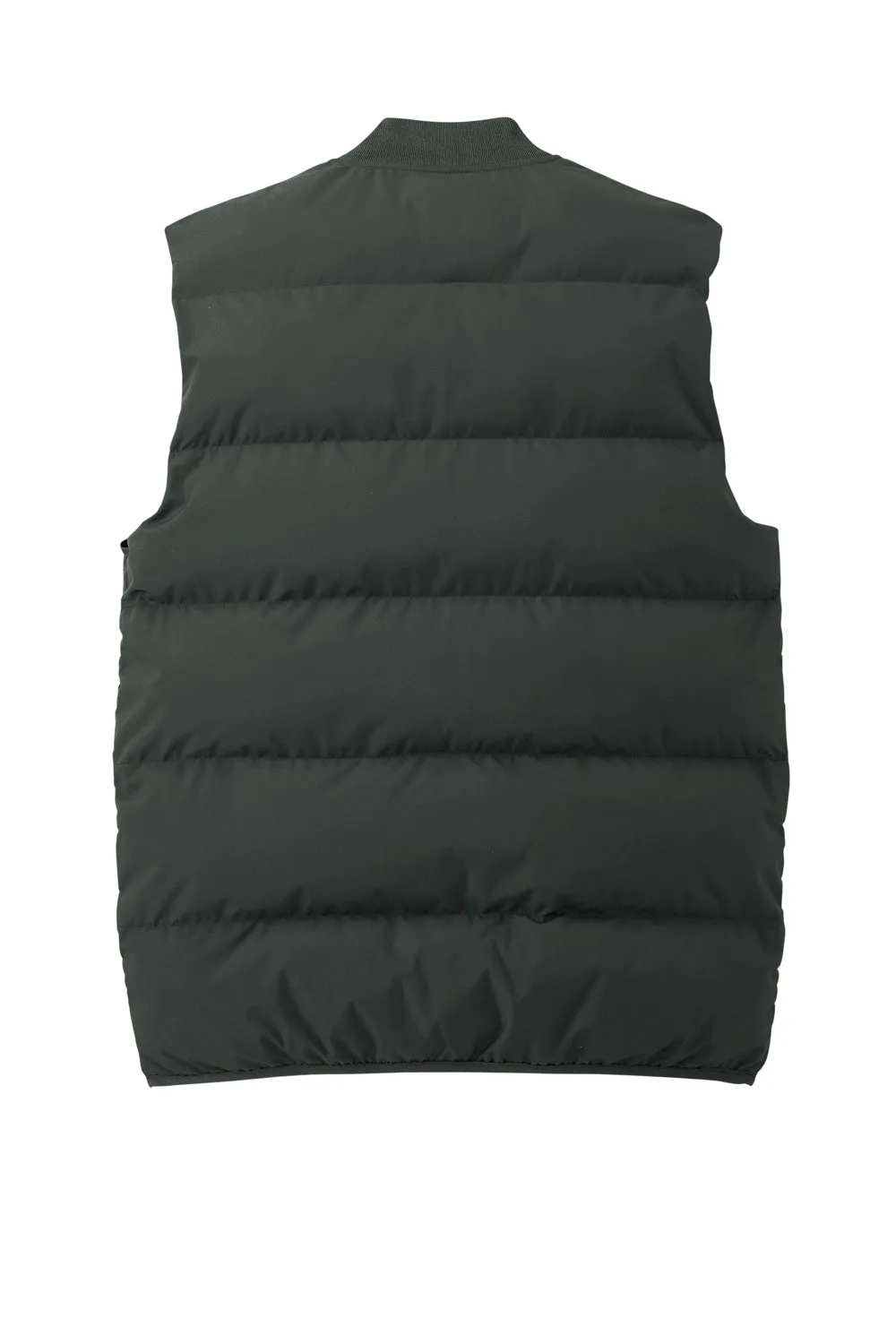 Mercer Mettle Mens Water Resistant Full Zip Puffy Vest - Anchor Grey