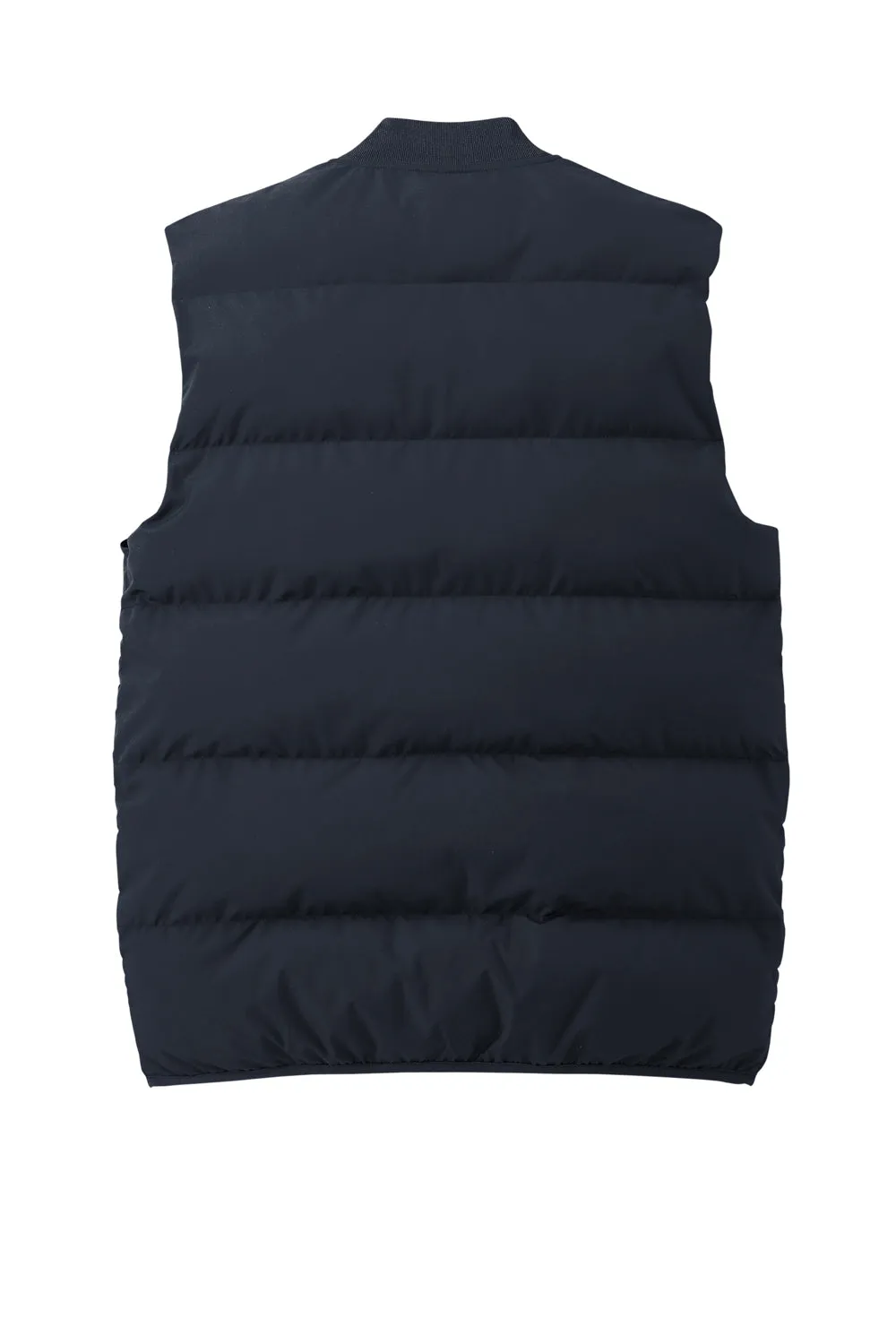Mercer Mettle Mens Water Resistant Full Zip Puffy Vest - Night Navy Blue