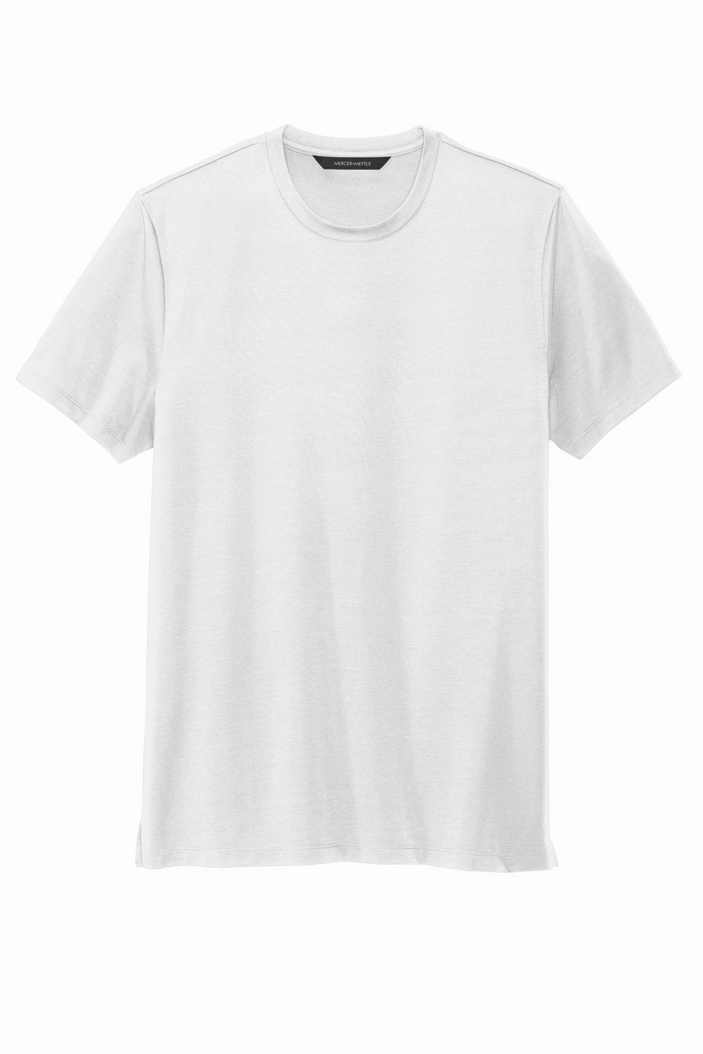 Mercer Mettle Mens Moisture Wicking Short Sleeve Crewneck T-Shirt - White