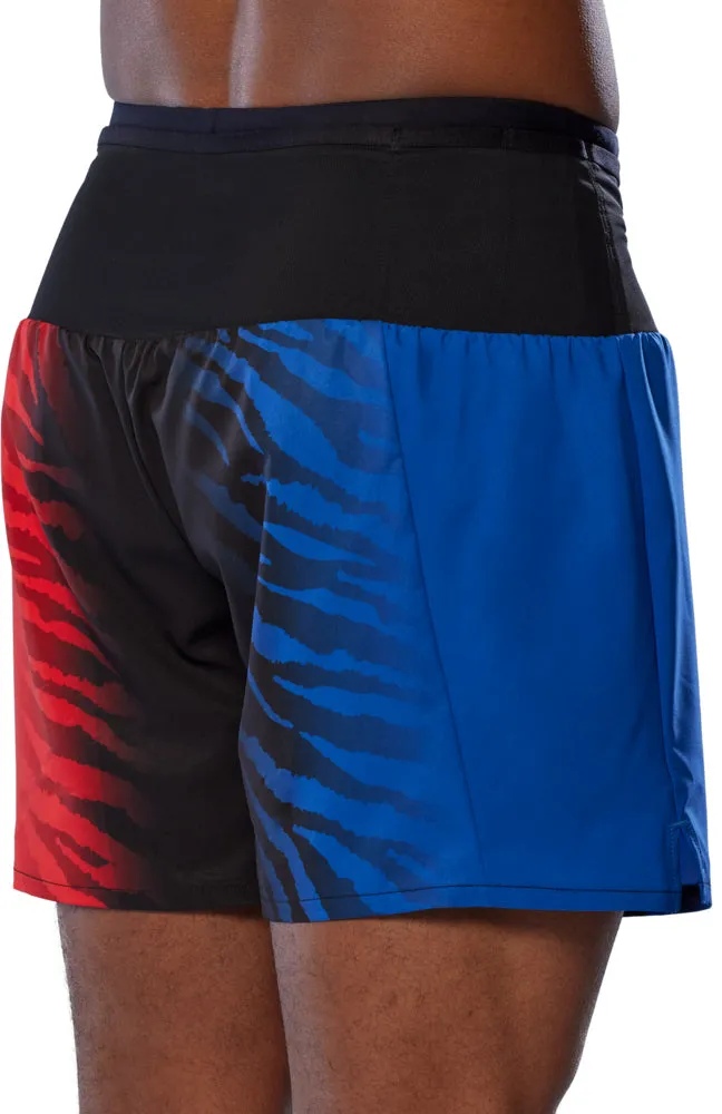 Mizuno Multi Pocket Mens Running Shorts - Blue