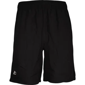 More Mile Active 9 Inch Mens Running Shorts - Black men's shorts for summer activities and lounging