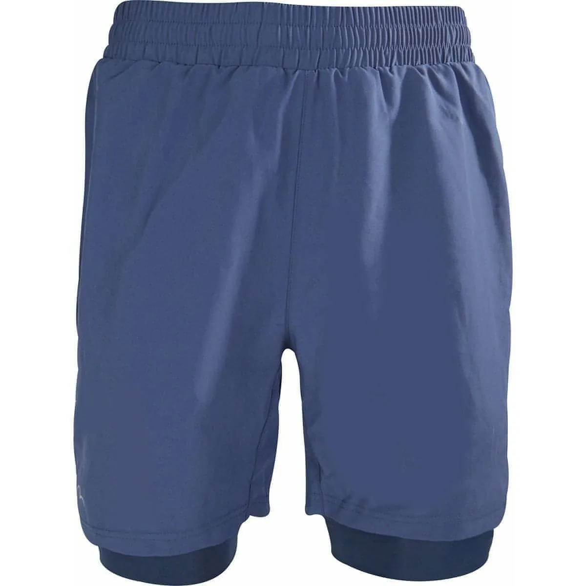 More Mile Core 2 In 1 Mens Running Shorts - Blue men's shorts for summer activities and lounging