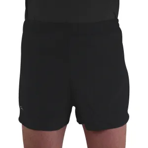More Mile Racer Split Mens Running Shorts - Black men's shorts for summer activities and lounging