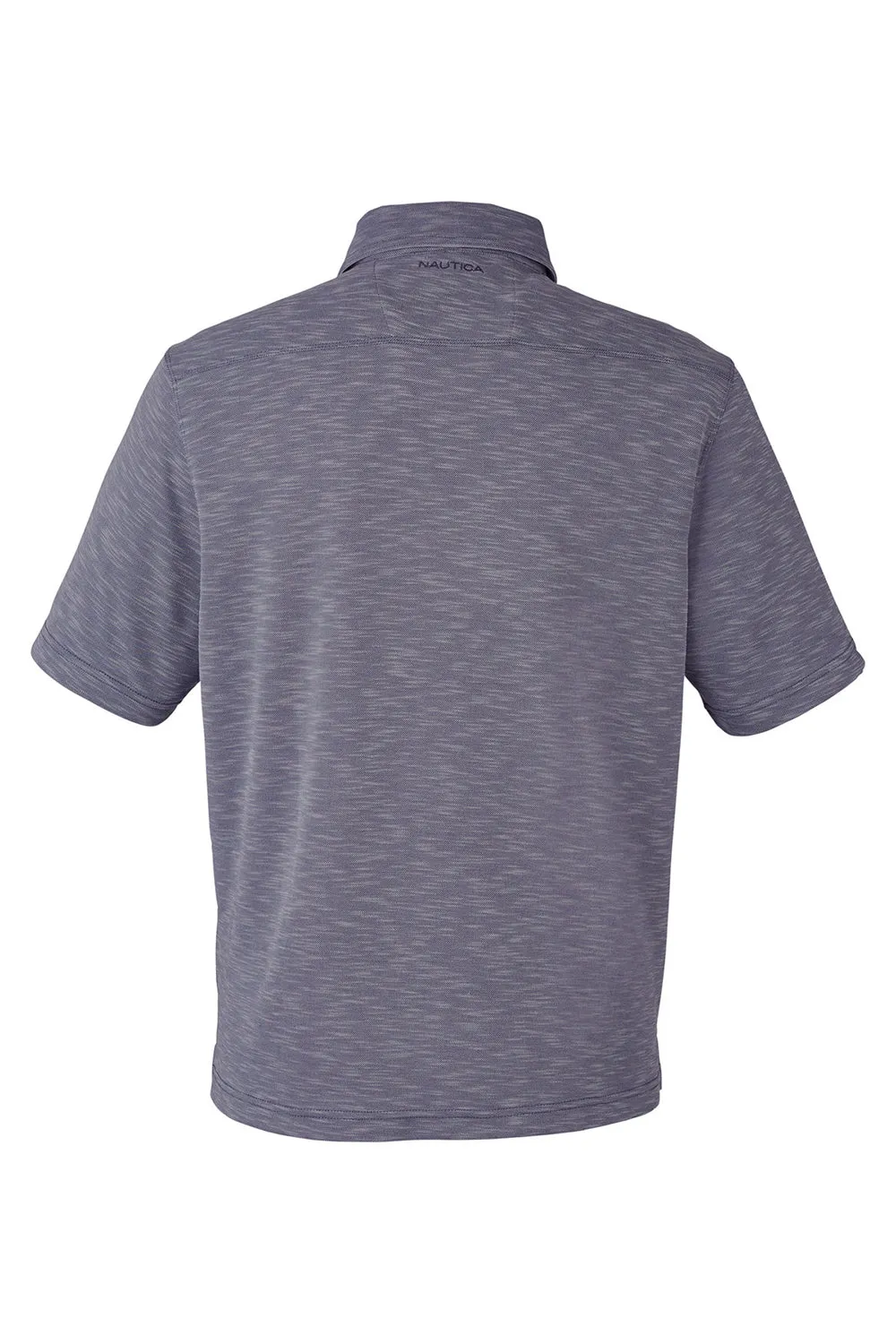 Nautica Mens Sun Surfer Short Sleeve Polo Shirt - Vintage Navy Blue