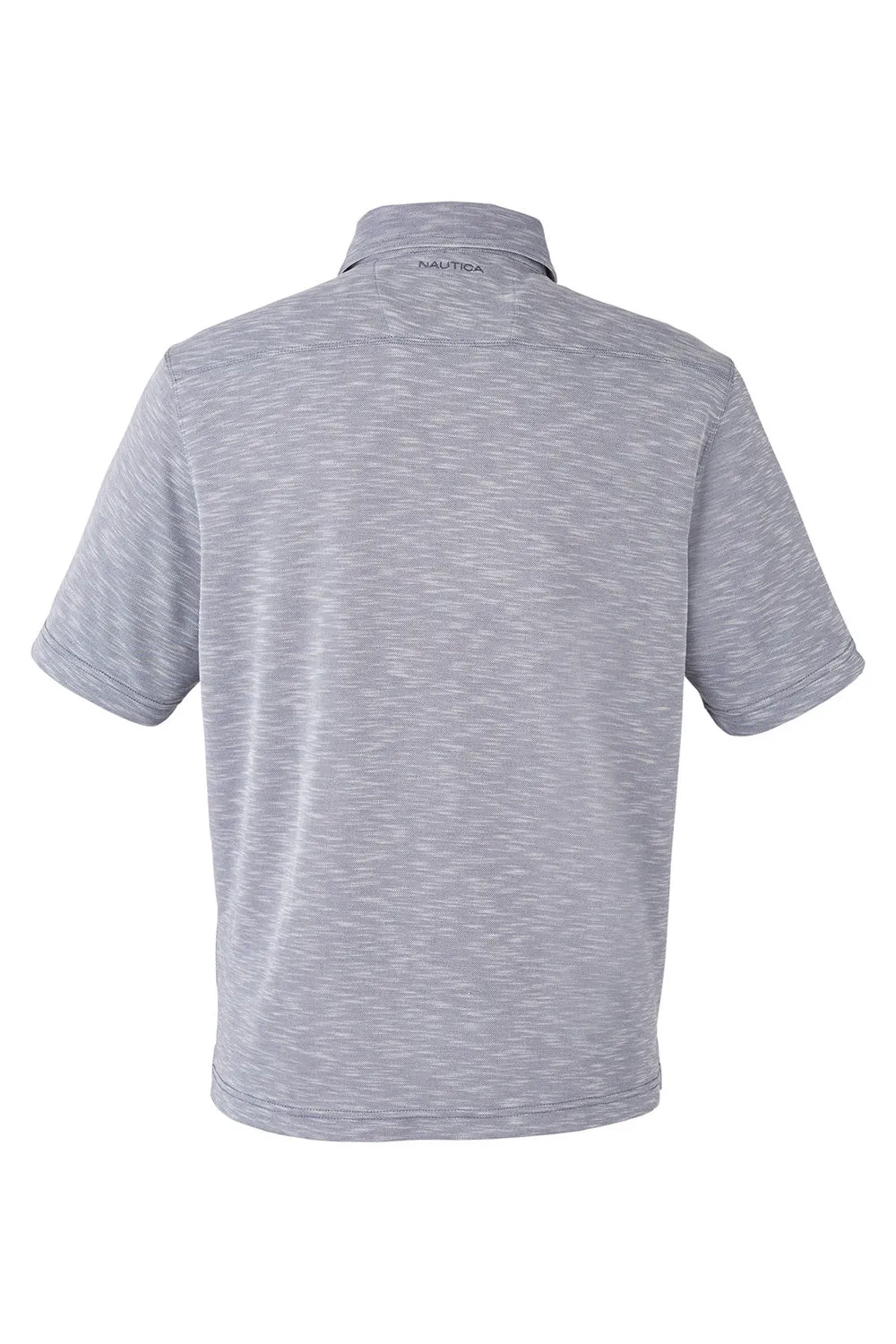 Nautica Mens Sun Surfer Short Sleeve Polo Shirt - Vintage Pebble Grey
