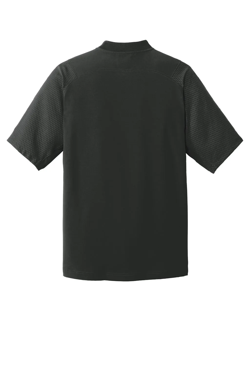 New Era Mens Cage Wind & Water Resistant 1/4 Zip Jacket - Black