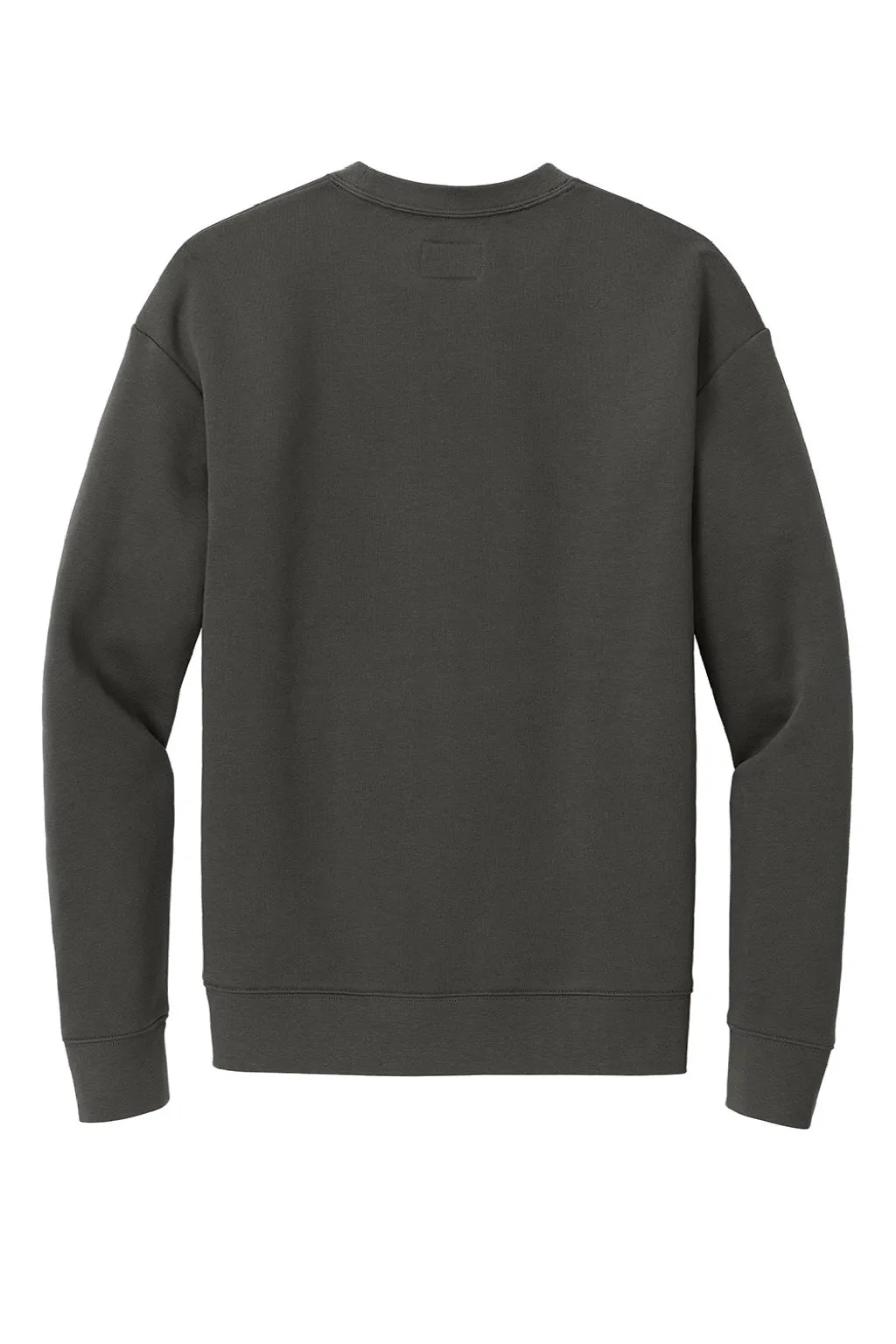 New Era Mens Heritage Fleece Crewneck Sweatshirt w/ Pocket - Graphite Grey