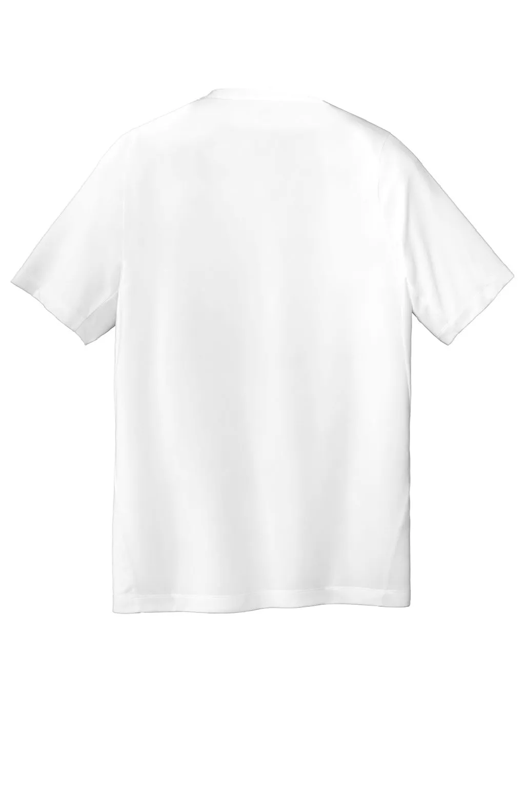 New Era Mens Series Performance Jersey Moisture Wicking Short Sleeve Crewneck T-Shirt - White