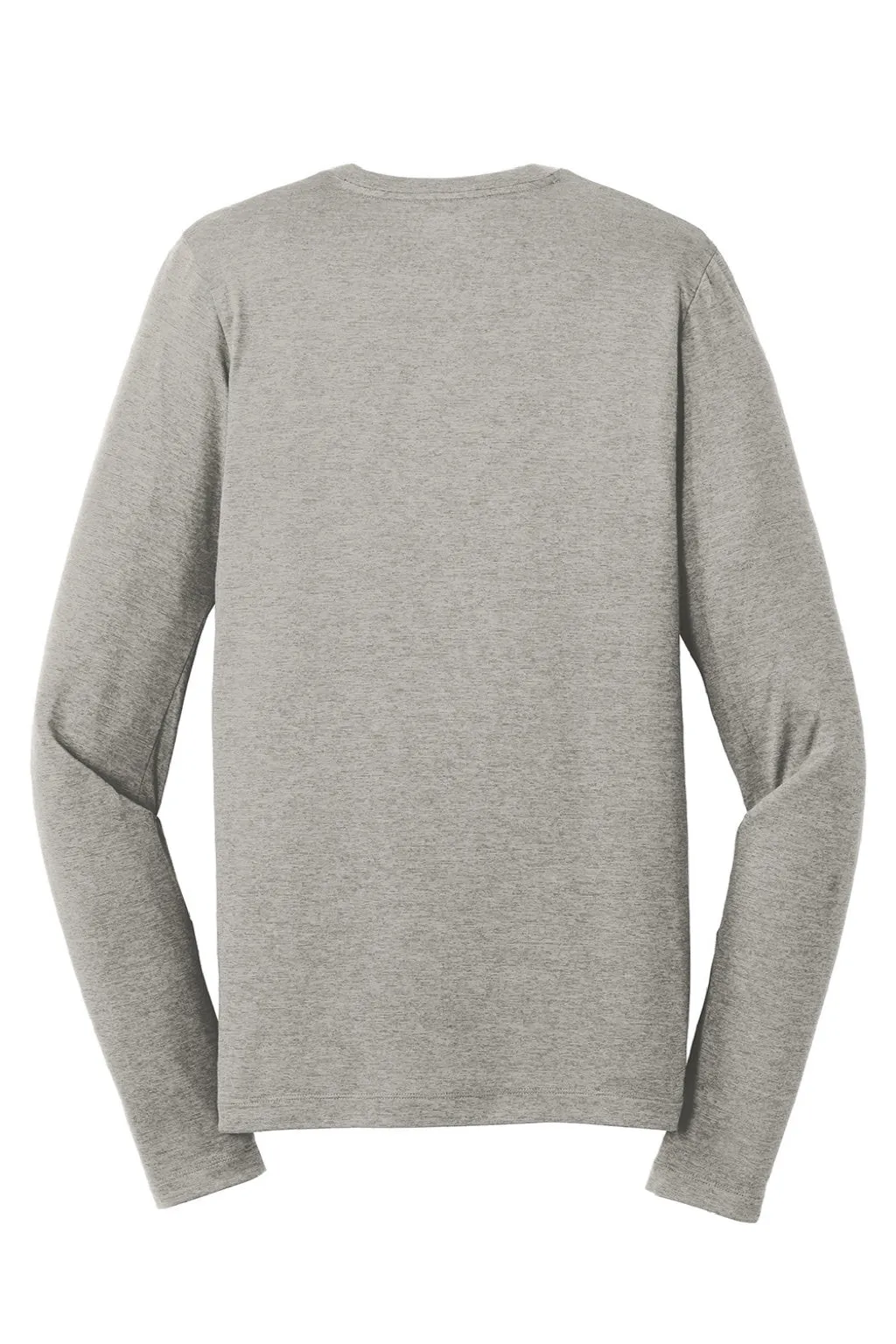 New Era Mens Series Performance Moisture Wicking Long Sleeve Crewneck T-Shirt - Rainstorm Grey
