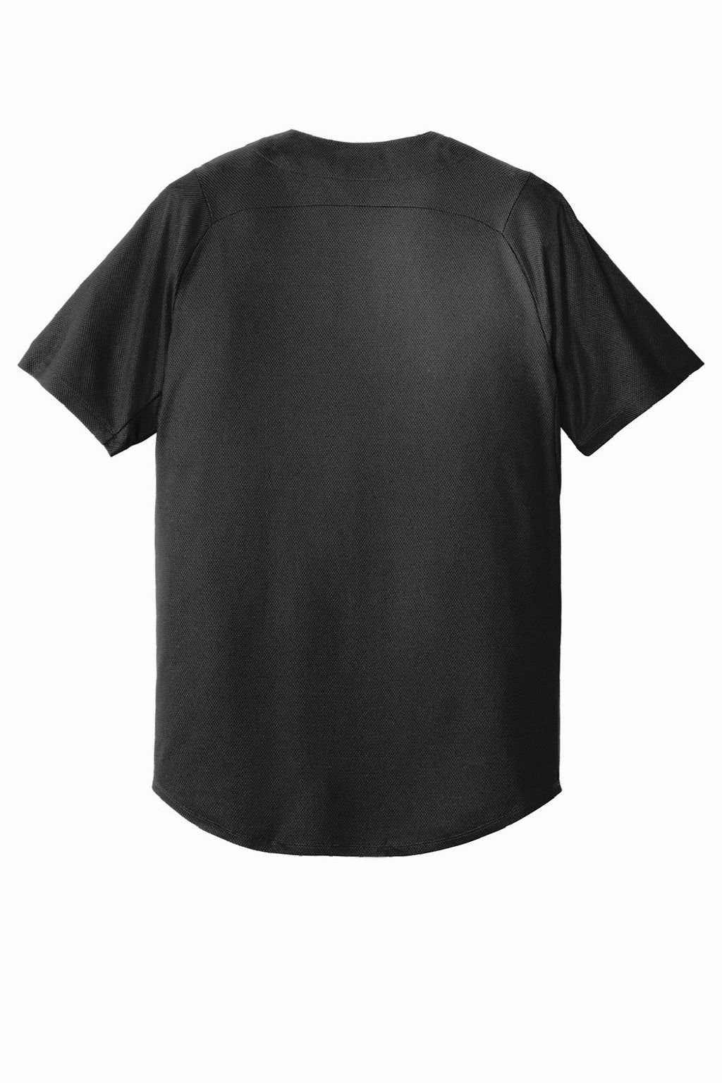 New Era Mens Diamond Era Moisture Wicking Short Sleeve Jersey - Black
