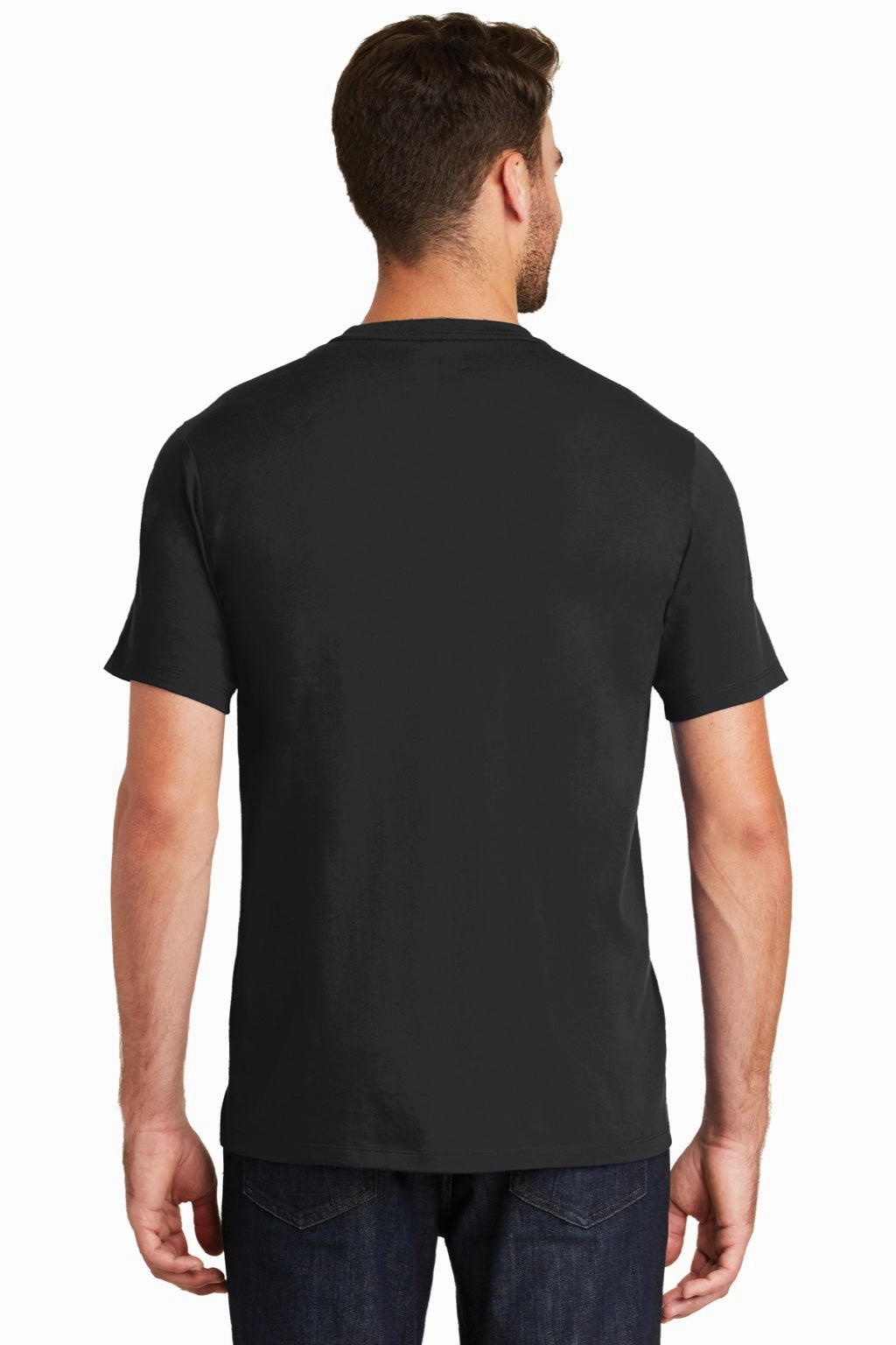 New Era Mens Heritage Short Sleeve Crewneck T-Shirt - Black