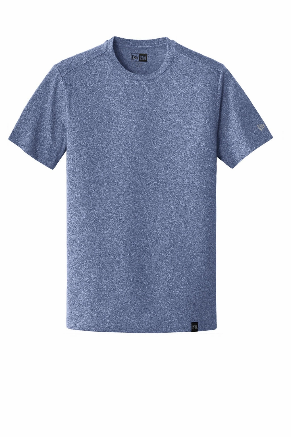 New Era Mens Heritage Short Sleeve Crewneck T-Shirt - Dark Royal Blue Twist