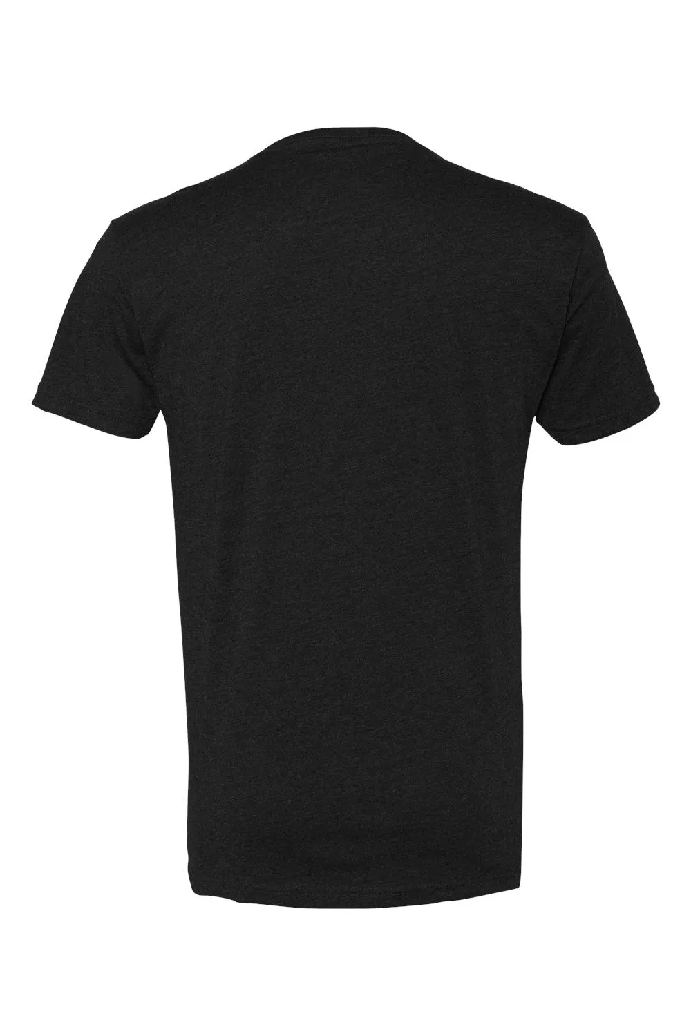 Next Level Mens CVC Jersey Short Sleeve V-Neck T-Shirt - Black