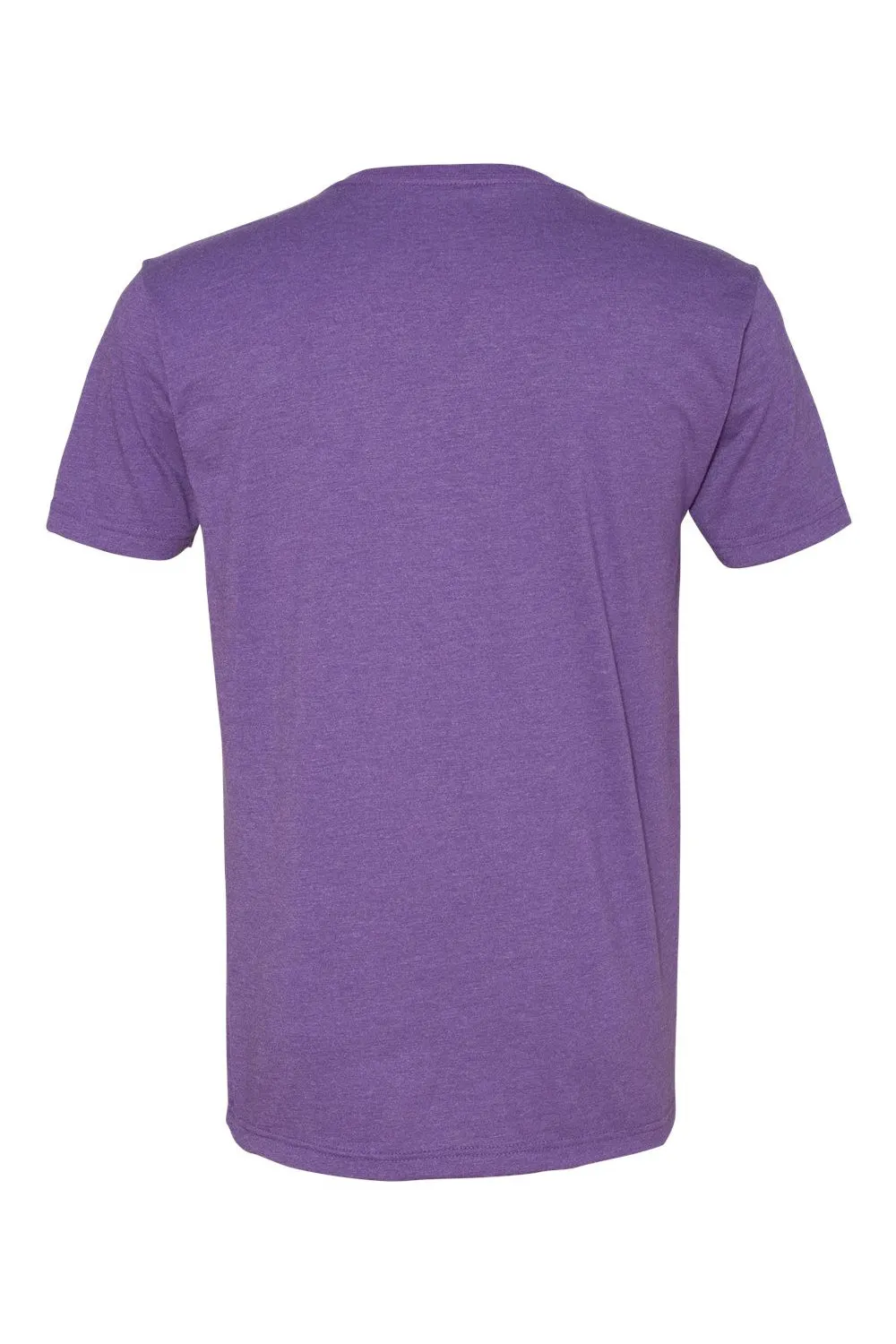 Next Level Mens CVC Jersey Short Sleeve V-Neck T-Shirt - Purple Rush