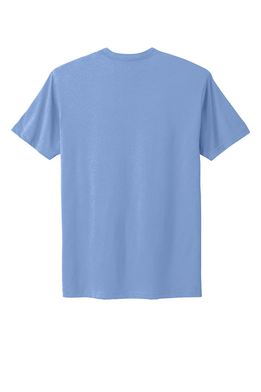 Next Level Mens Fine Jersey Short Sleeve Crewneck T-Shirt - Peri Blue
