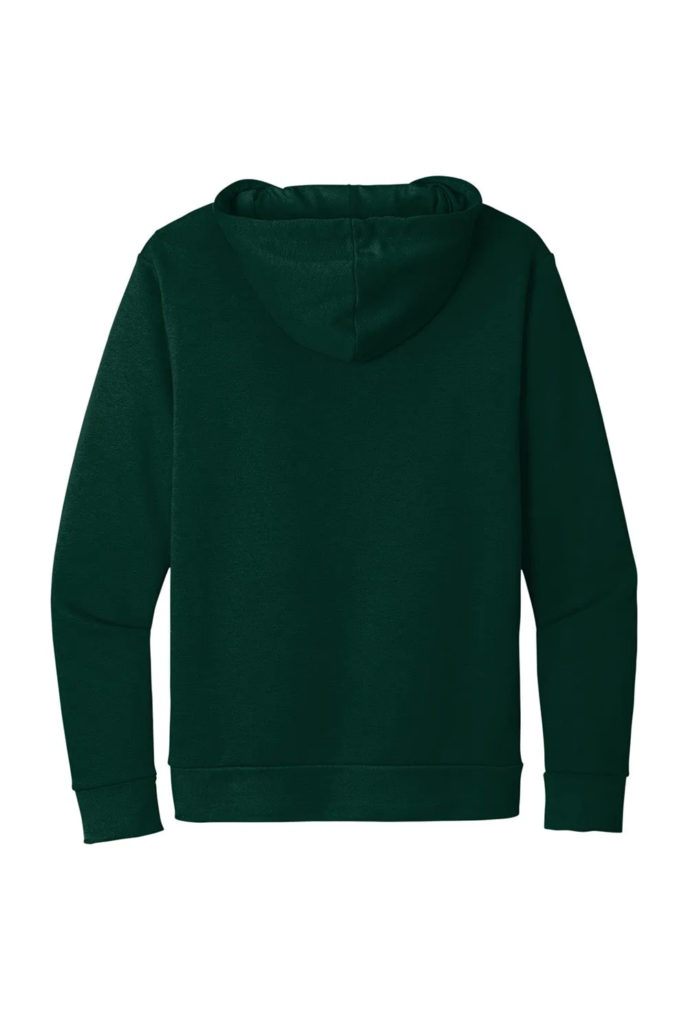 Next Level Mens Fleece Hooded Sweatshirt Hoodie w/ Pouch Pocket - Forest Green