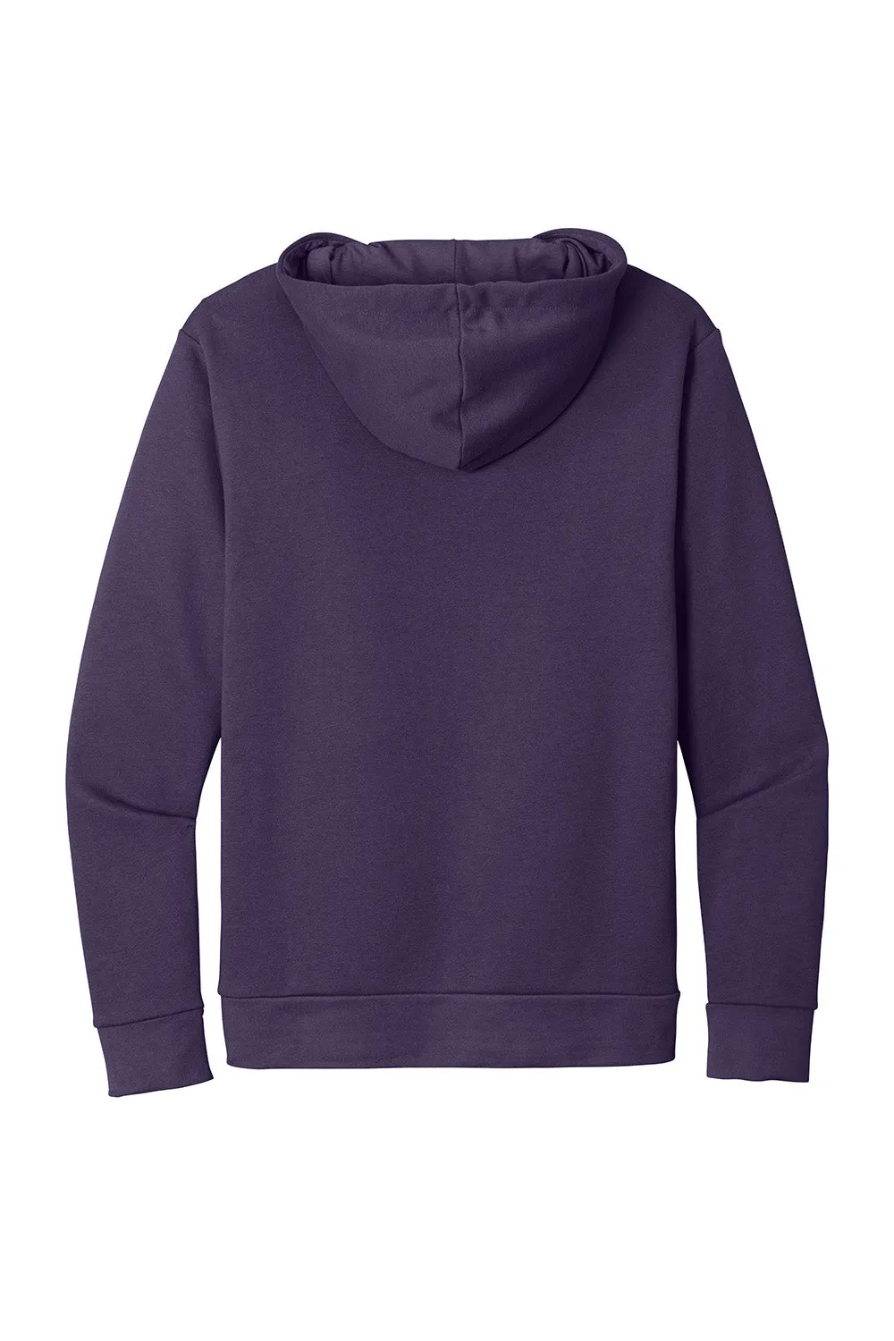 Next Level Mens Fleece Hooded Sweatshirt Hoodie w/ Pouch Pocket - Galaxy Purple