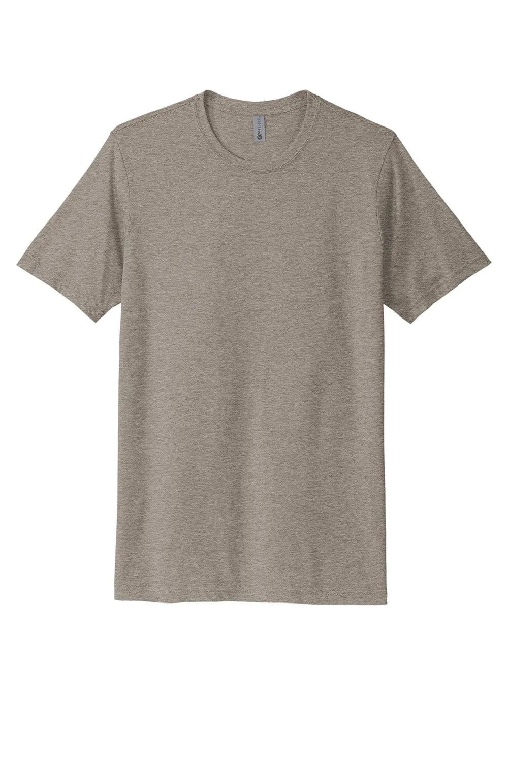 Next Level Mens Jersey Short Sleeve Crewneck T-Shirt - Ash Grey