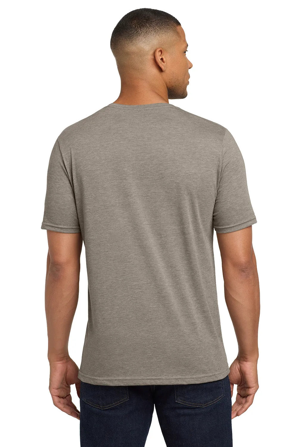 Next Level Mens Jersey Short Sleeve Crewneck T-Shirt - Ash Grey