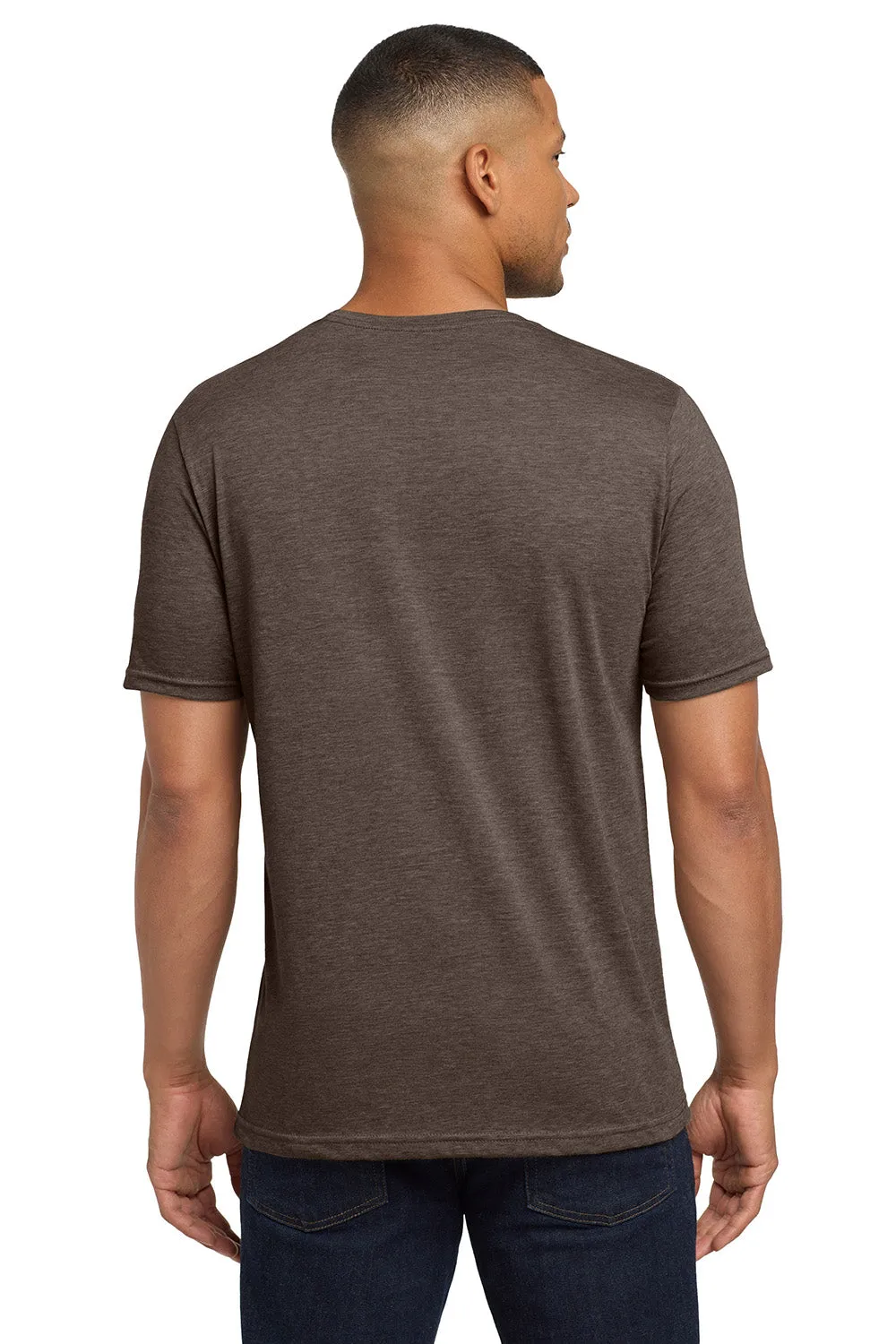 Next Level Mens Jersey Short Sleeve Crewneck T-Shirt - Espresso Brown
