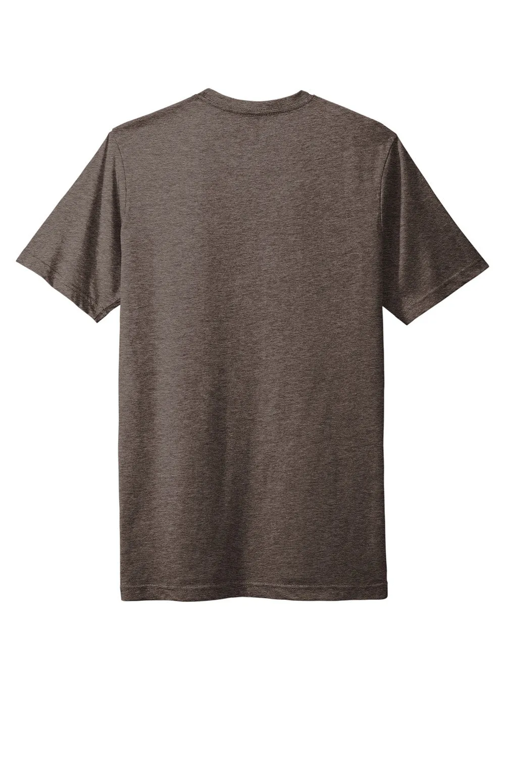 Next Level Mens Jersey Short Sleeve Crewneck T-Shirt - Espresso Brown