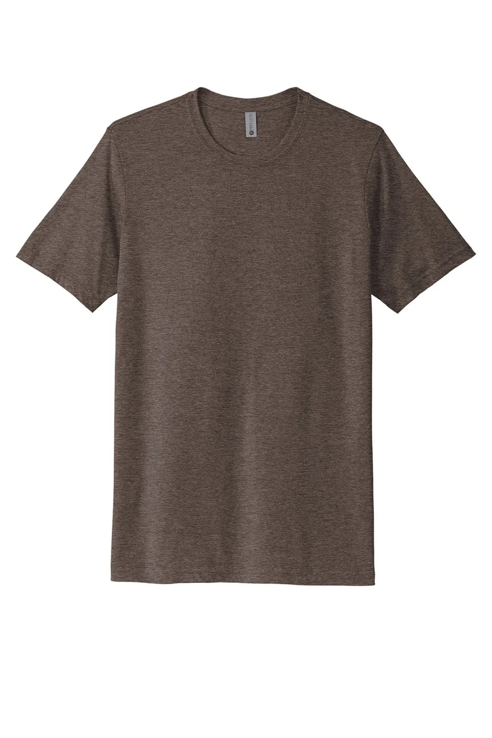 Next Level Mens Jersey Short Sleeve Crewneck T-Shirt - Espresso Brown
