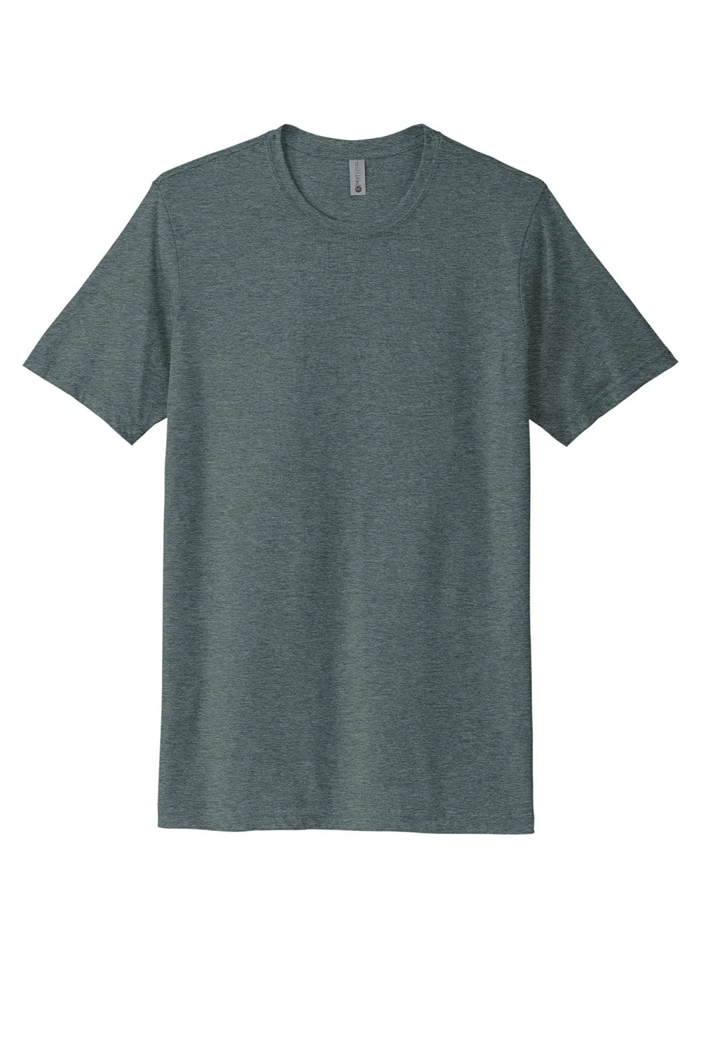 Next Level Mens Jersey Short Sleeve Crewneck T-Shirt - Indigo Blue