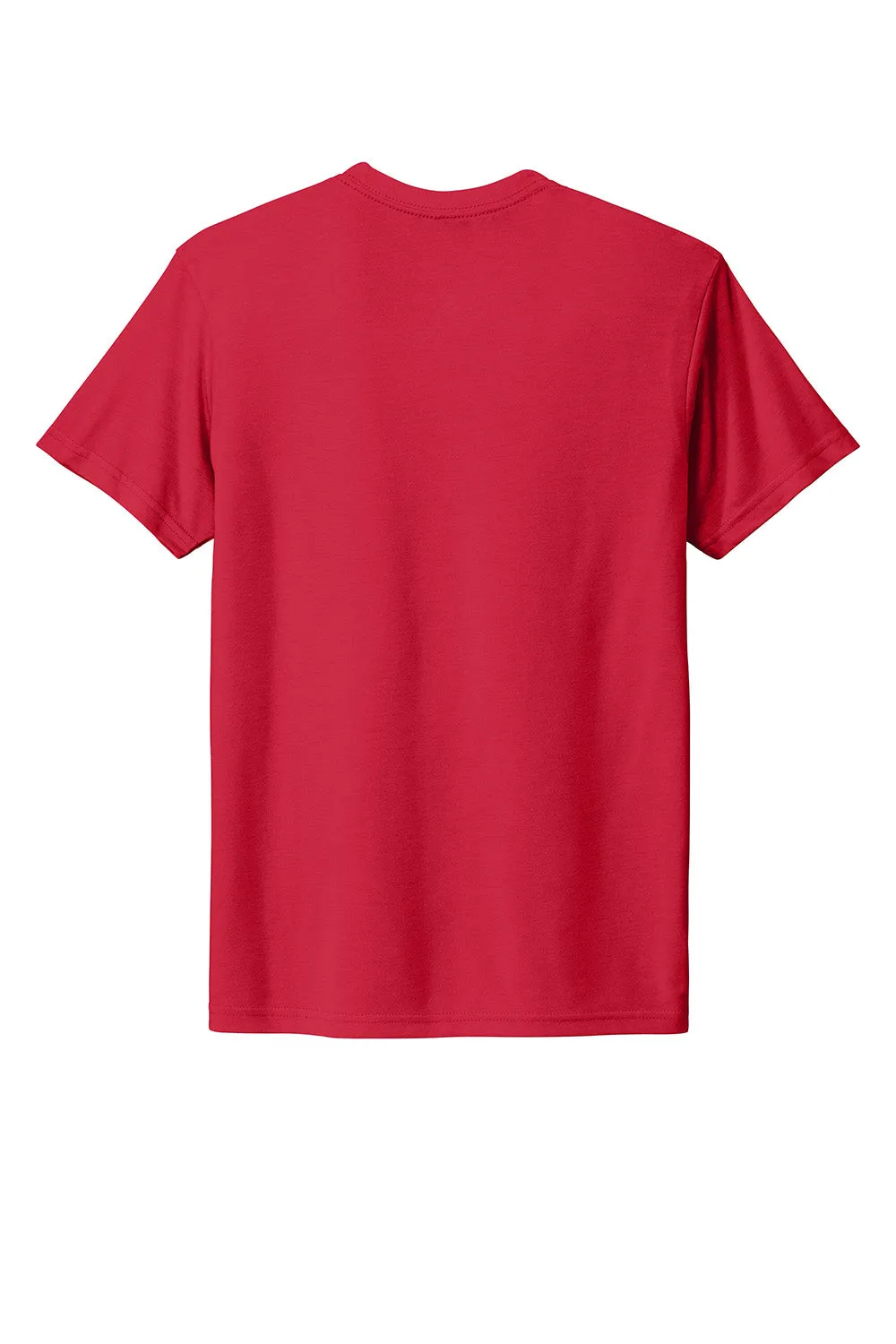 Next Level Mens Jersey Short Sleeve Crewneck T-Shirt - Red