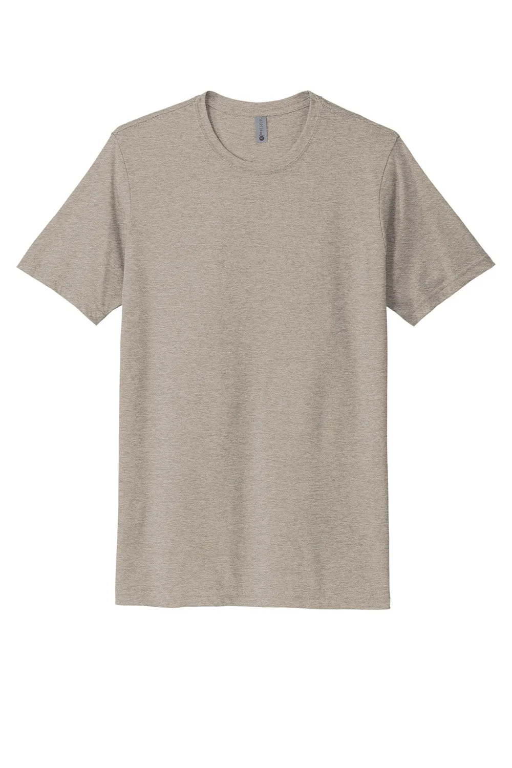 Next Level Mens Jersey Short Sleeve Crewneck T-Shirt - Silver Grey