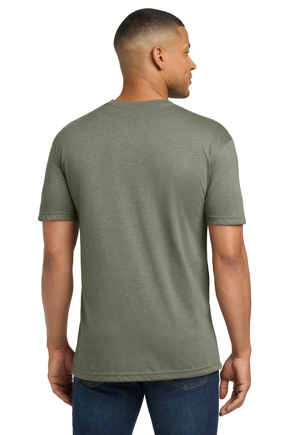Next Level Mens Jersey Short Sleeve Crewneck T-Shirt - Venetian Grey