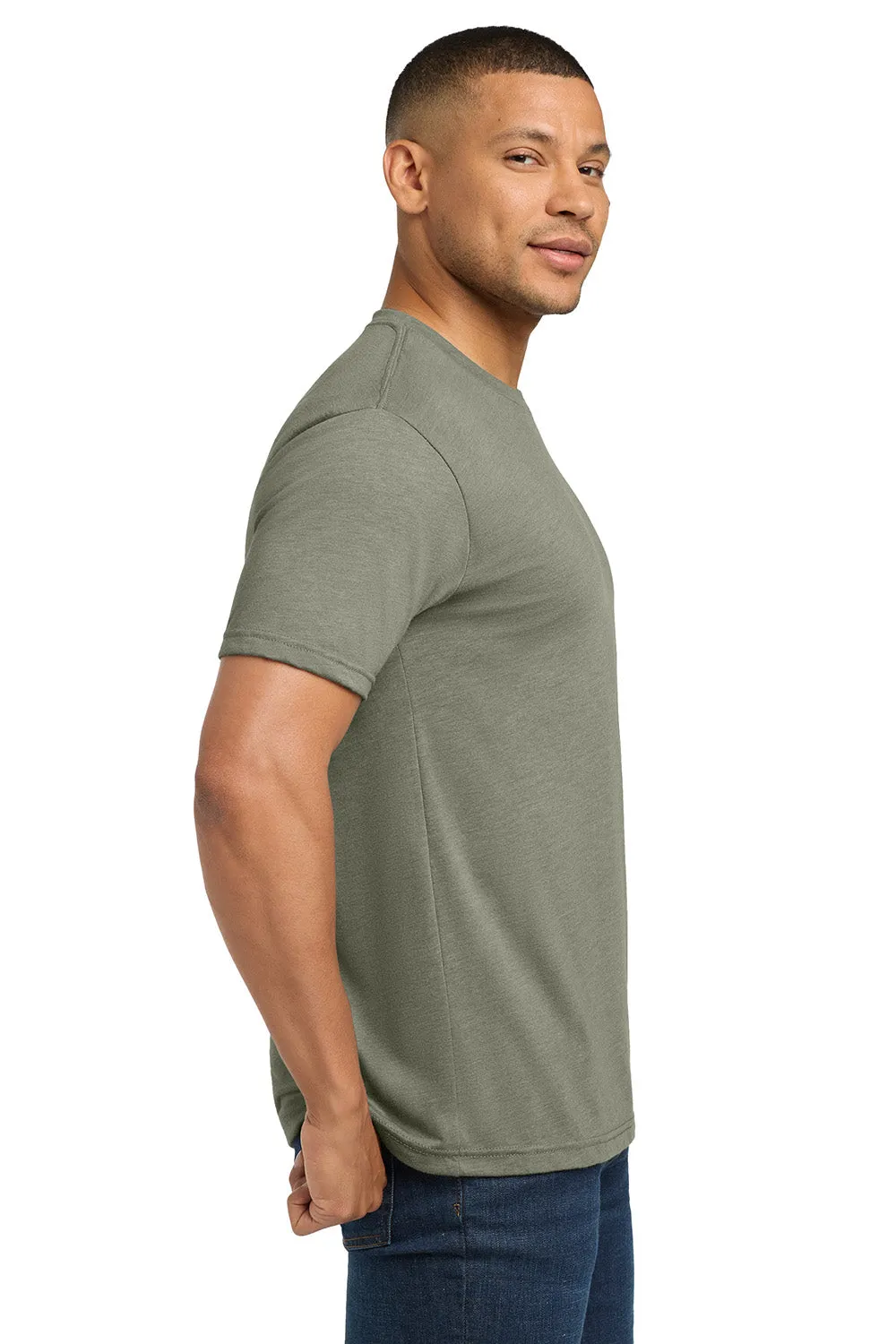 Next Level Mens Jersey Short Sleeve Crewneck T-Shirt - Venetian Grey