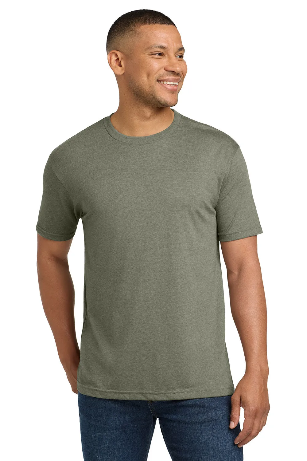 Next Level Mens Jersey Short Sleeve Crewneck T-Shirt - Venetian Grey