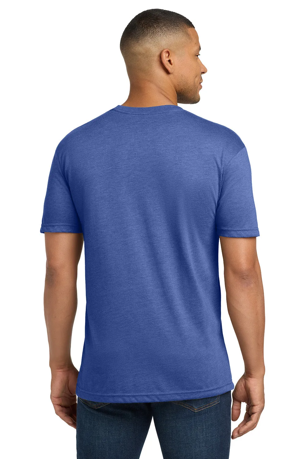 Next Level Mens Jersey Short Sleeve Crewneck T-Shirt - Vintage Royal Blue