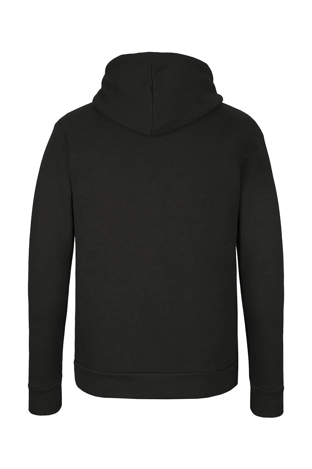 Next Level Mens Malibu Hooded Sweatshirt Hoodie w/ Pouch Pocket - Heather Black