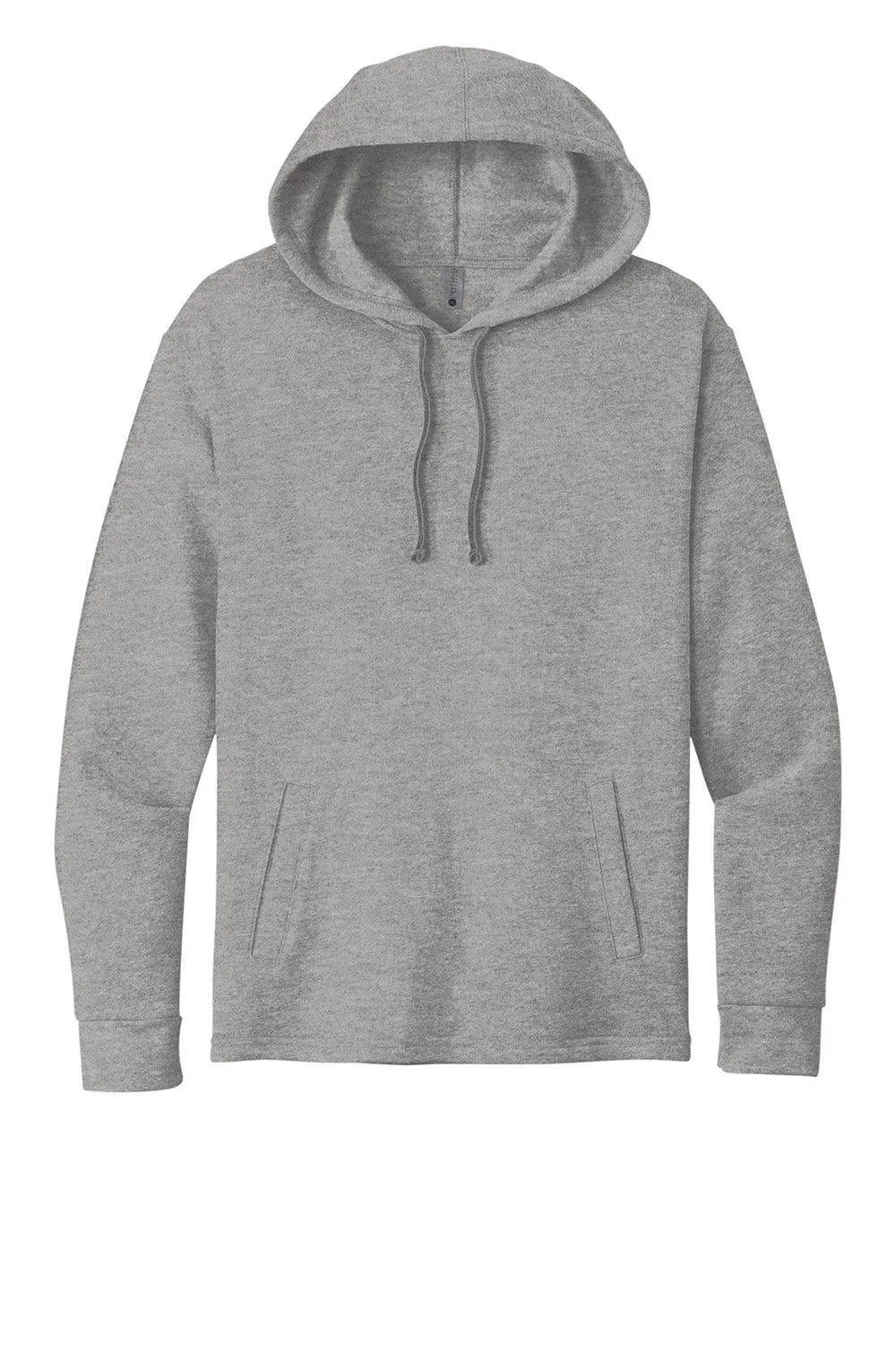 Next Level Mens PCH Fleece Hooded Sweatshirt Hoodie w/ Pockets - Heather Grey