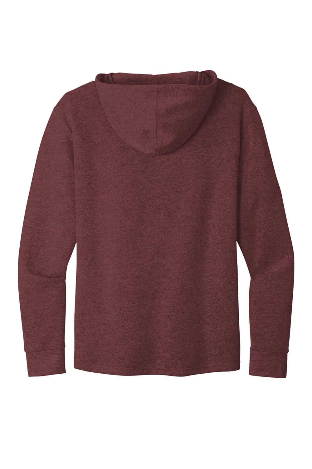 Next Level Mens PCH Fleece Hooded Sweatshirt Hoodie w/ Pockets - Heather Maroon