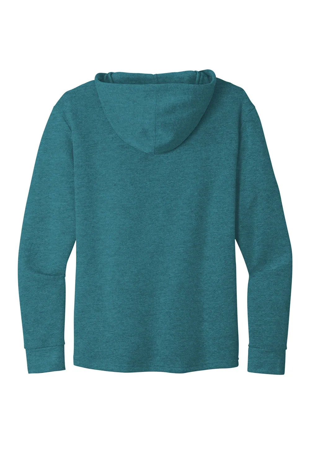 Next Level Mens PCH Fleece Hooded Sweatshirt Hoodie w/ Pockets - Heather Teal Blue