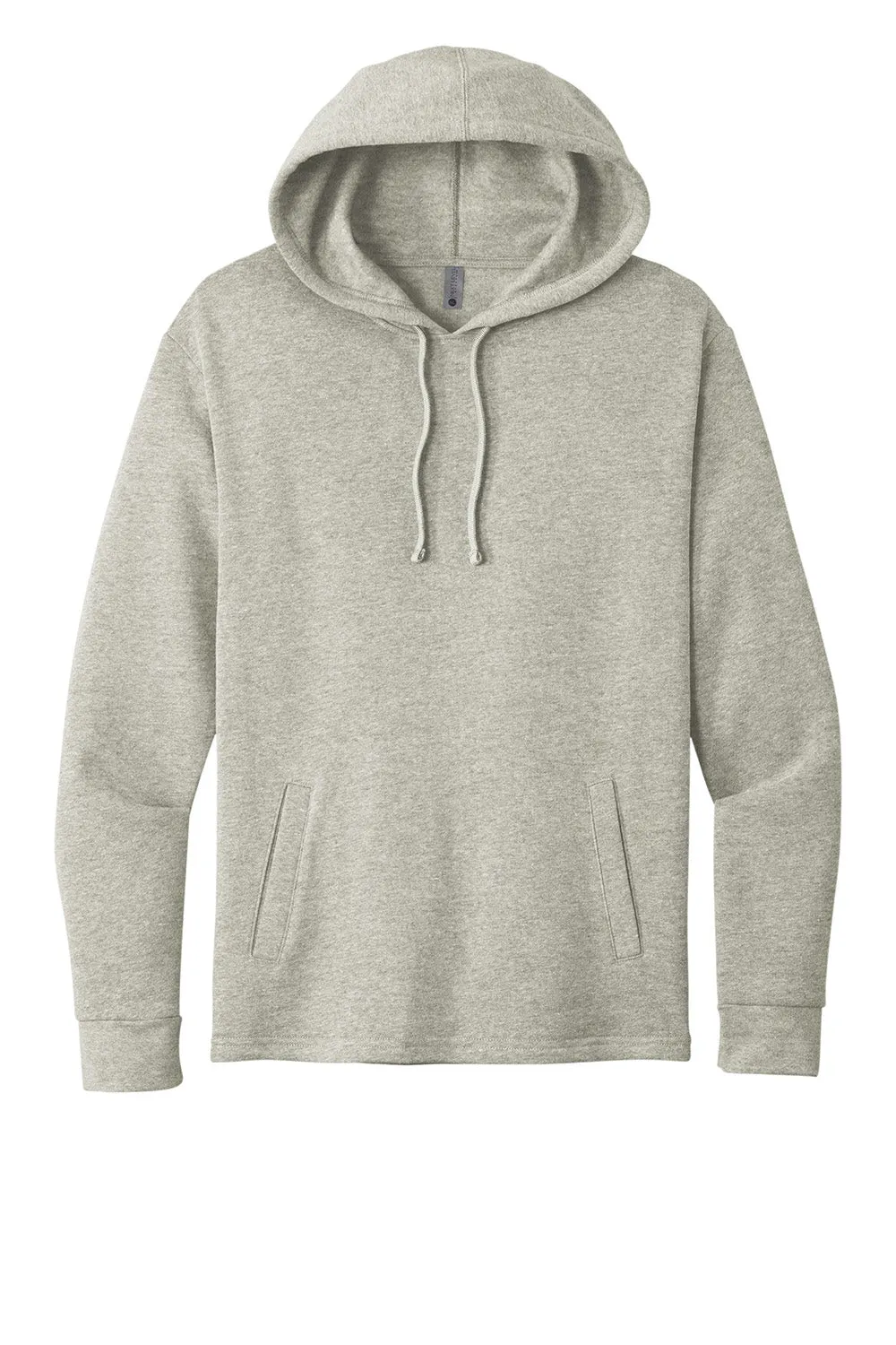 Next Level Mens PCH Fleece Hooded Sweatshirt Hoodie w/ Pockets - Oatmeal