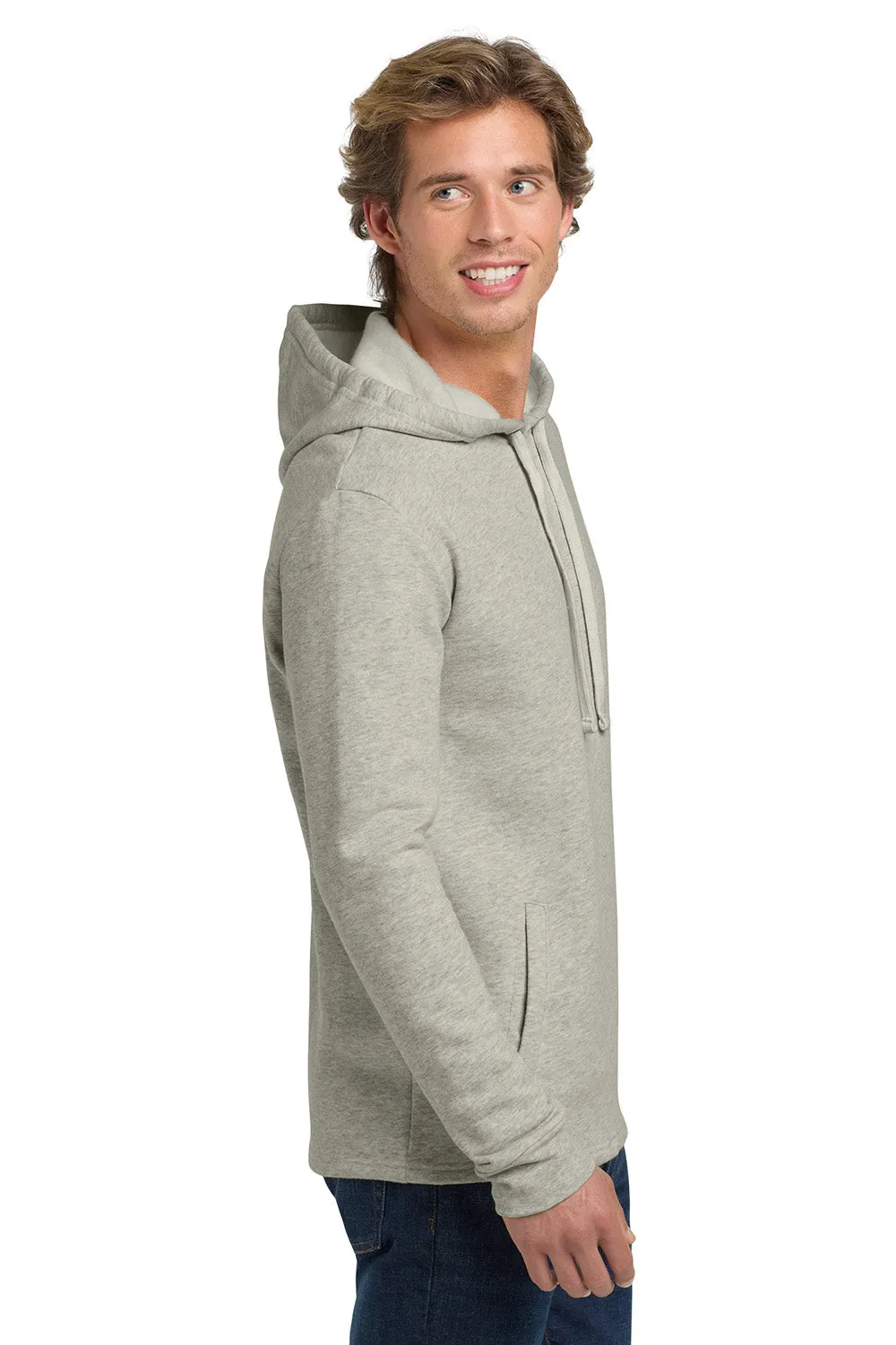 Next Level Mens PCH Fleece Hooded Sweatshirt Hoodie w/ Pockets - Oatmeal