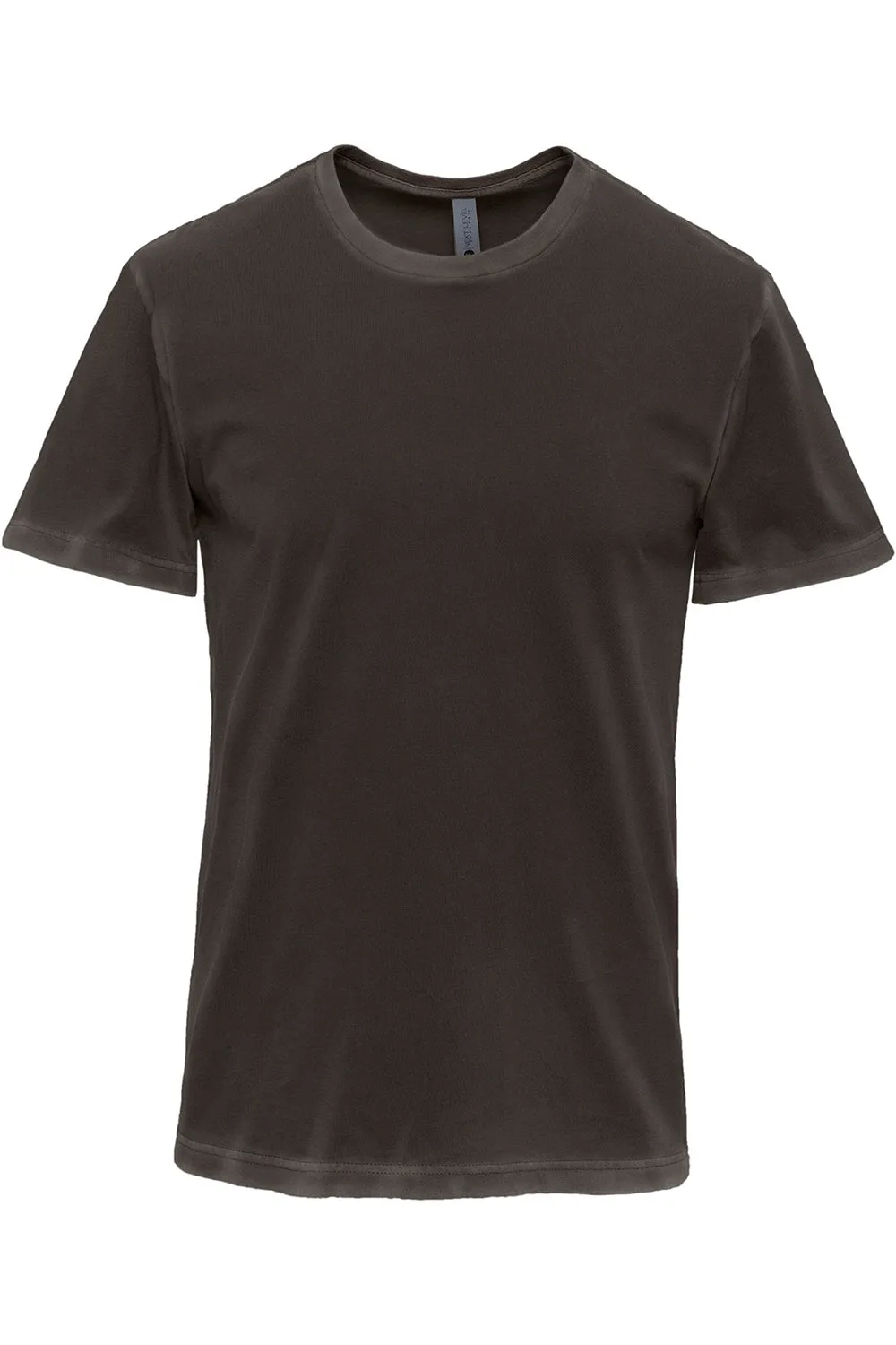 Next Level Mens Soft Wash Short Sleeve Crewneck T-Shirt - Graphite Black