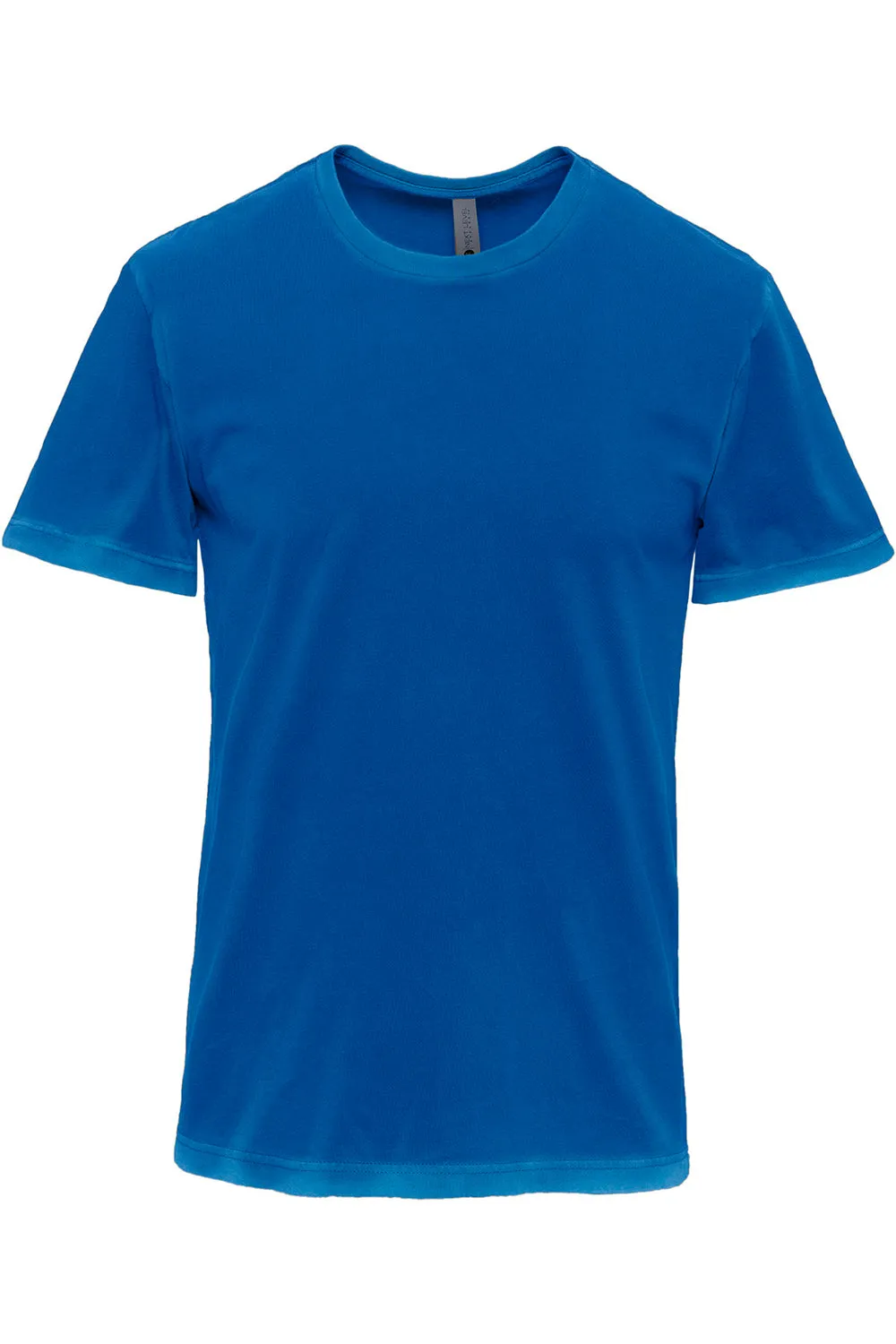 Next Level Mens Soft Wash Short Sleeve Crewneck T-Shirt - Royal Blue
